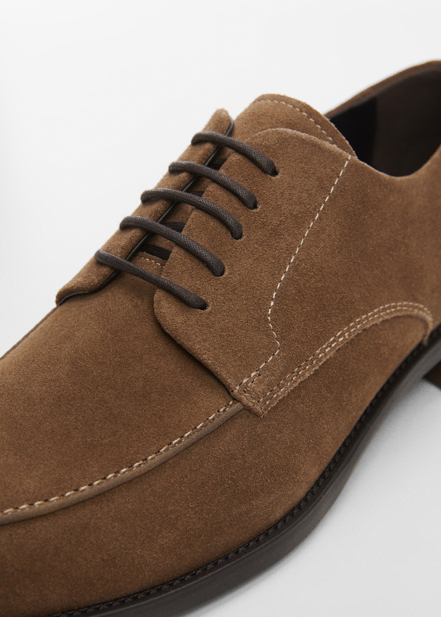 Suede lace-up shoes - Details of the article 2