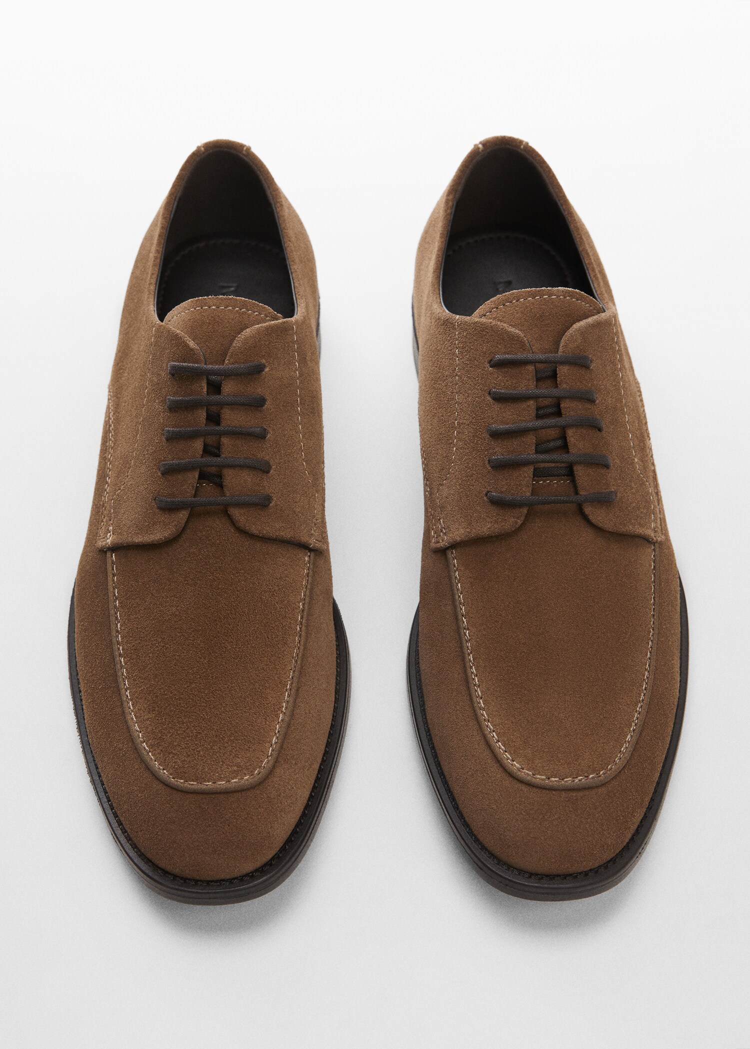 Suede lace-up shoes - Details of the article 3