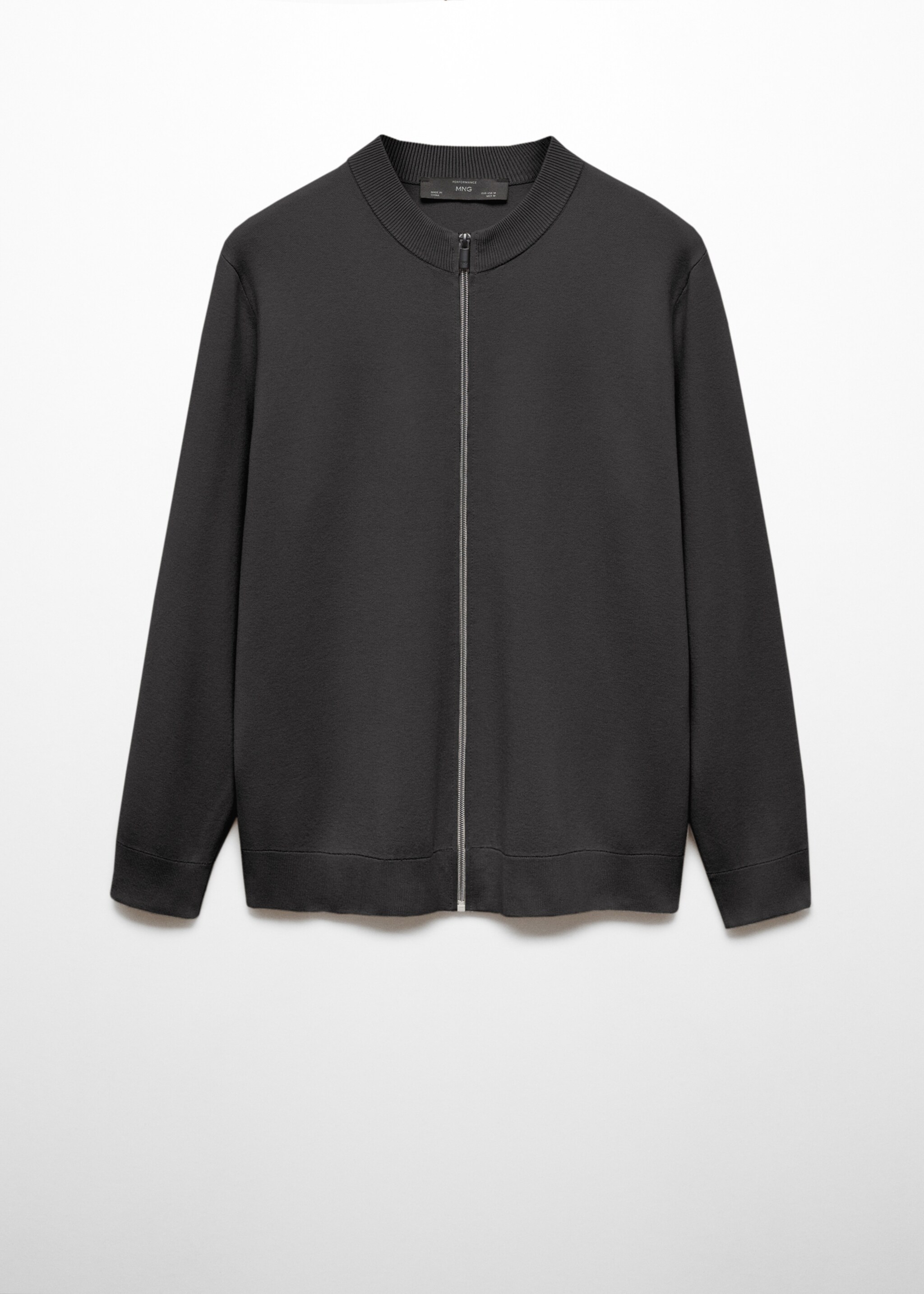 Wärmeregulierende Cardigan mit Reißverschluss - Artikel ohne Model