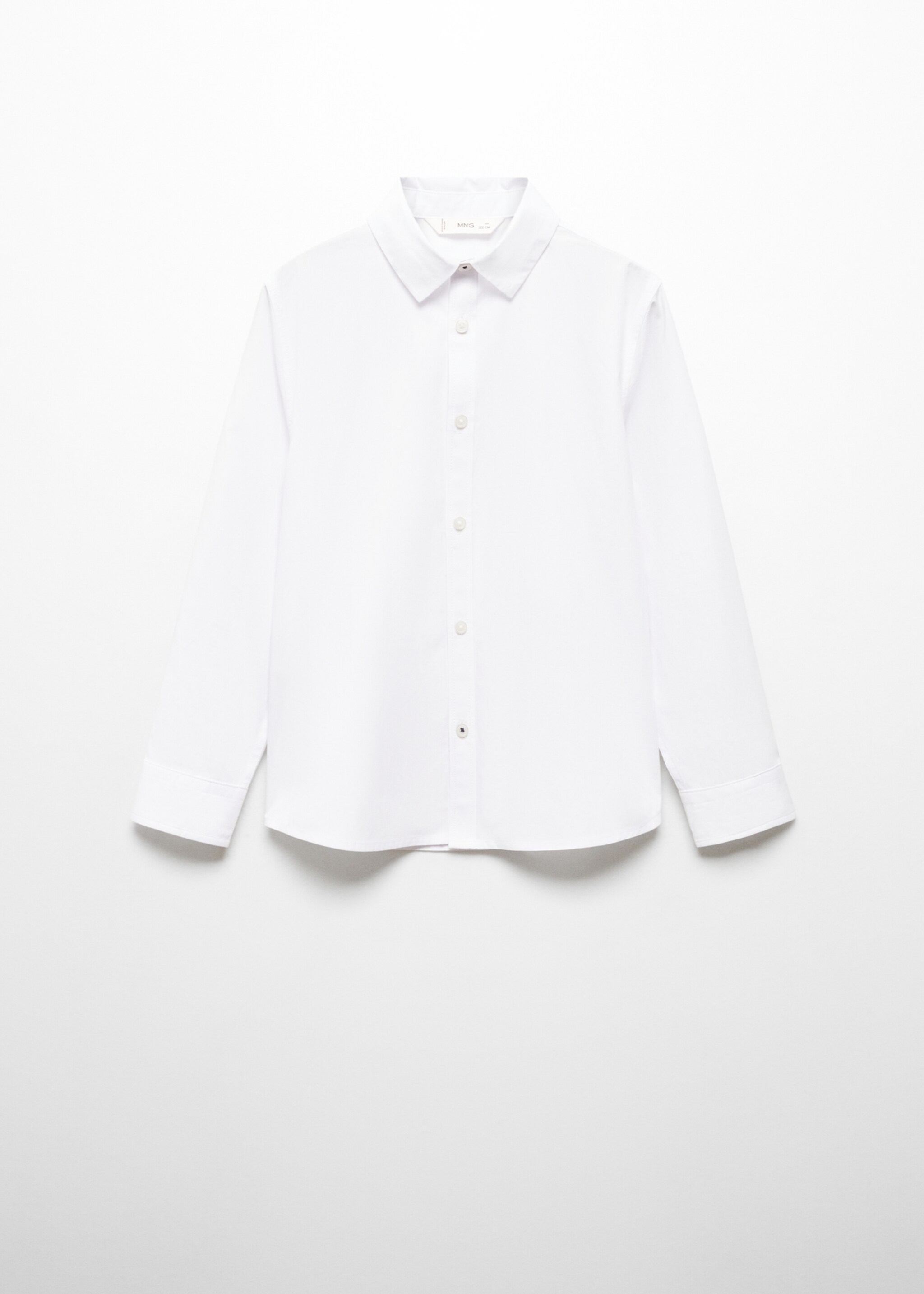 Camisa forma de popelina regular fit - Artigo sem modelo