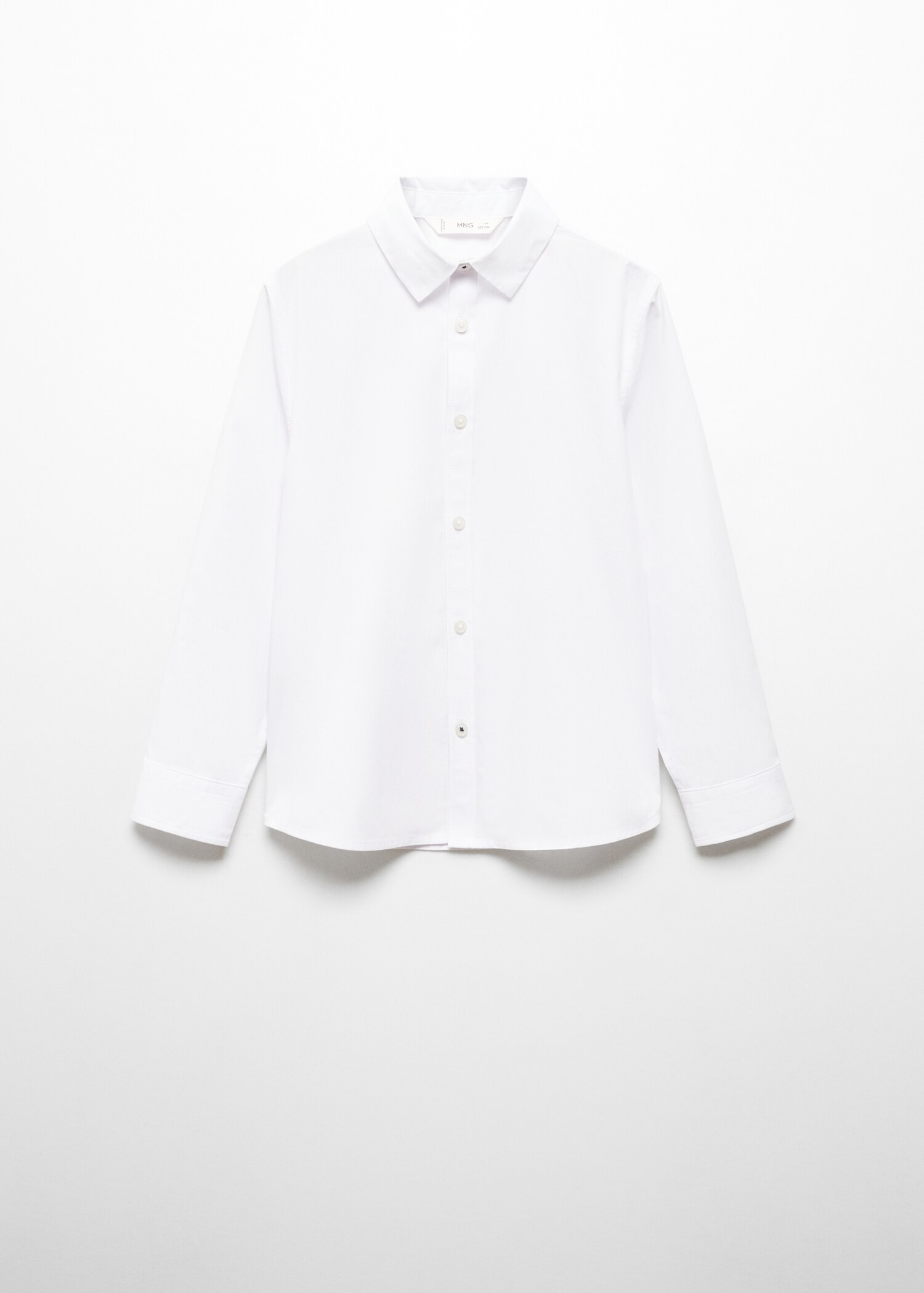Regular-fit poplin shirt - Article without model