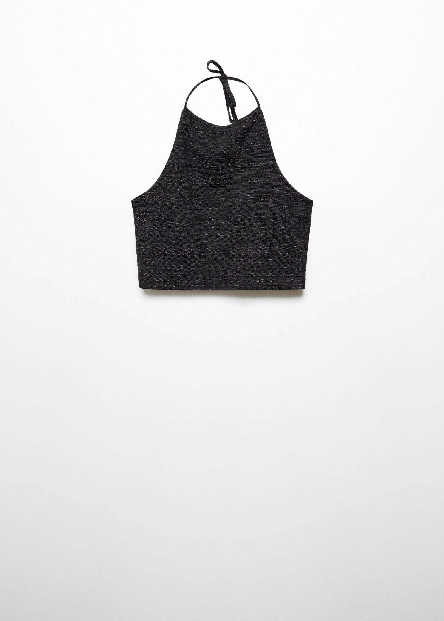 Metallic halter top - Article without model