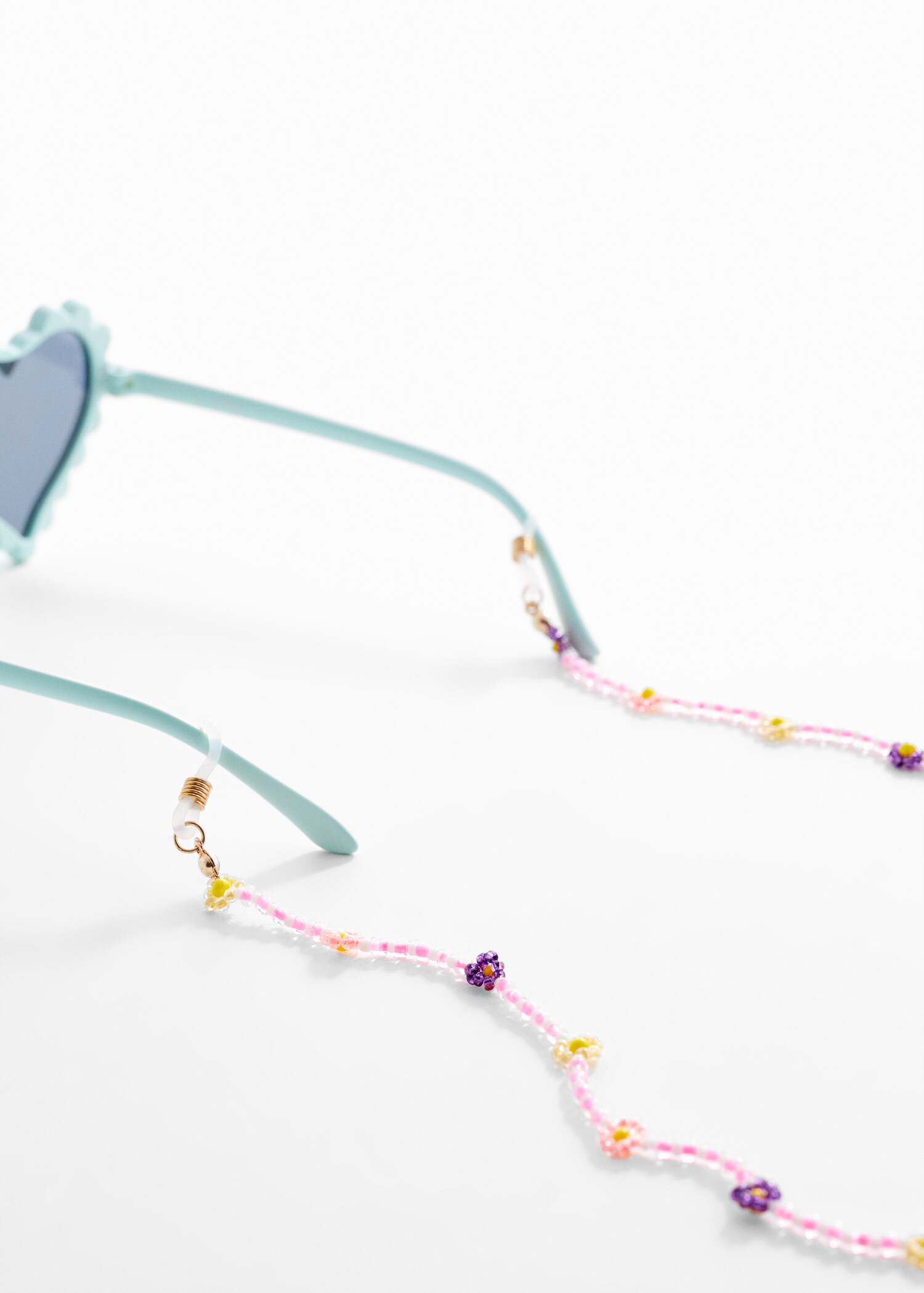 Chaîne lunettes fleurs - Détail de l'article 1