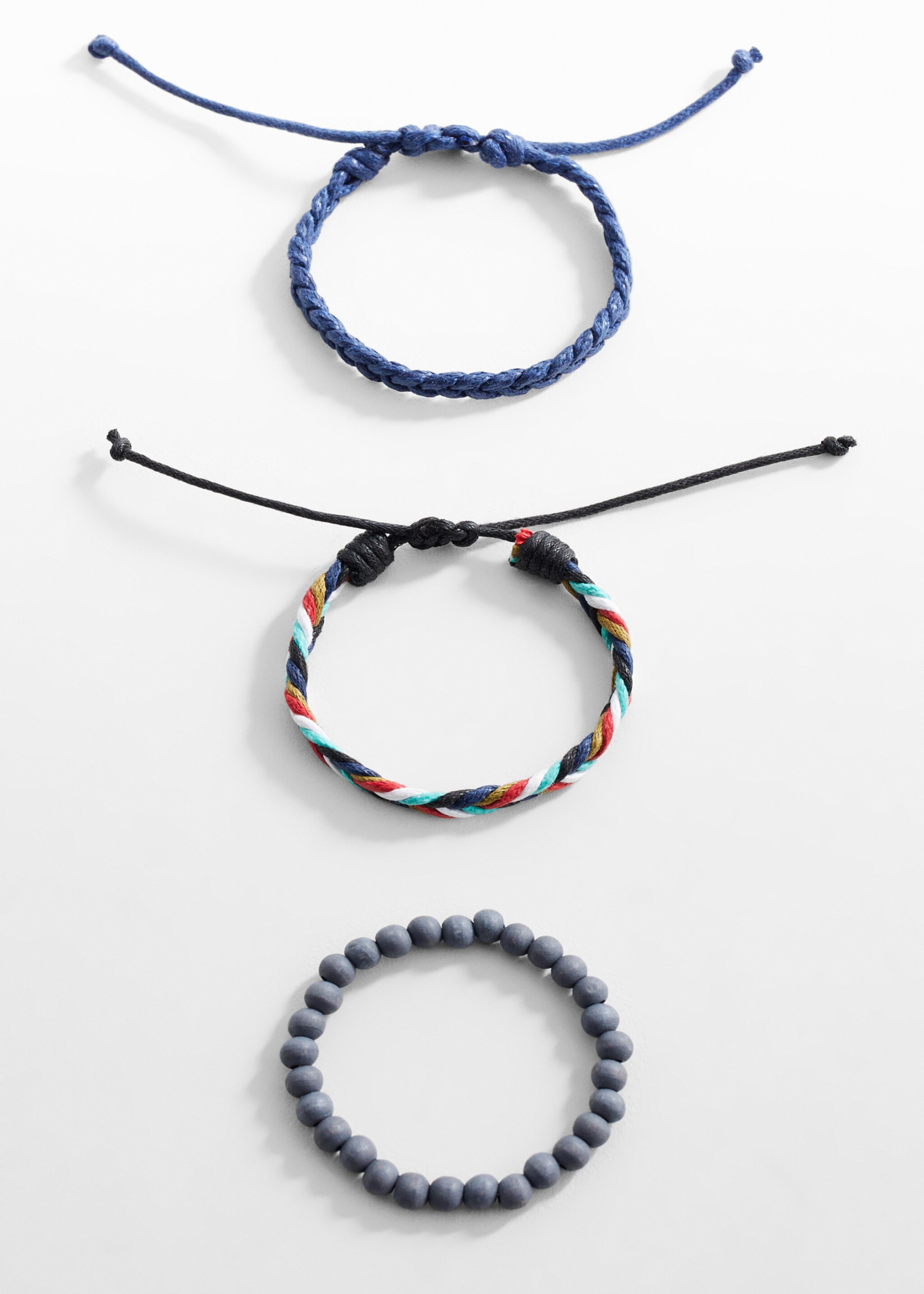 Pack de 3 pulseiras - Plano médio