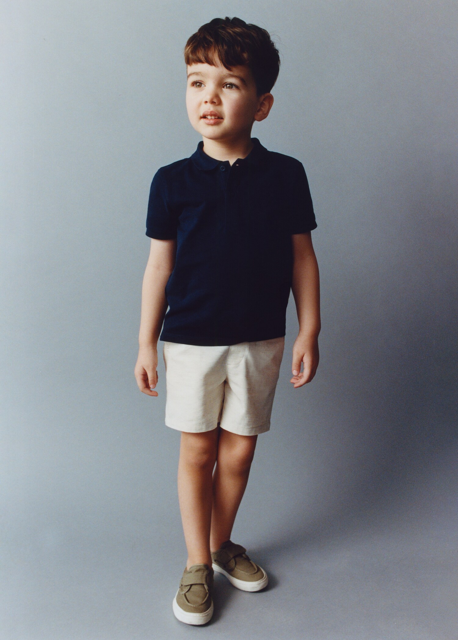Linen-blend Bermuda shorts - Details of the article 5