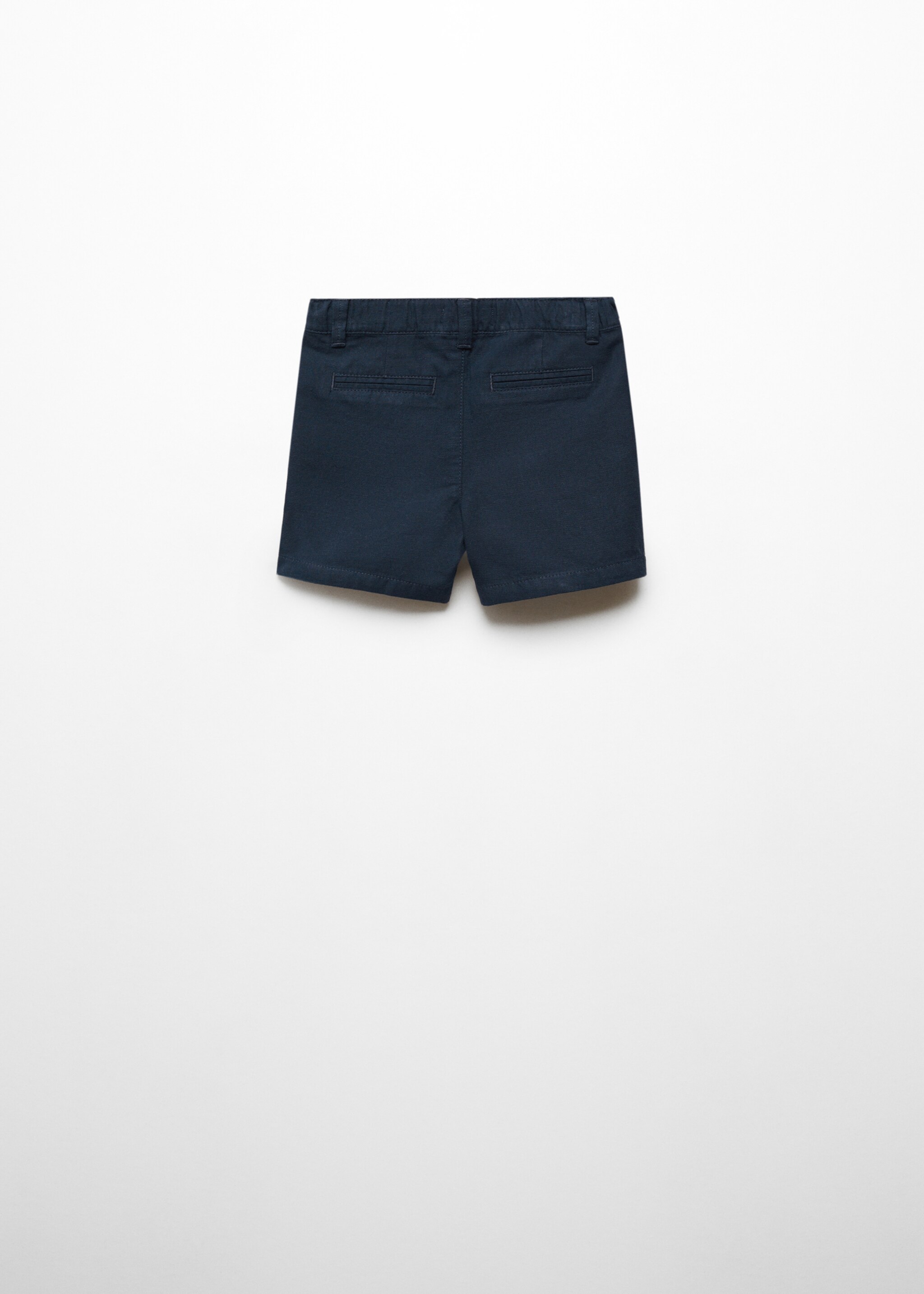 Bermudas lino - Reverso del artículo