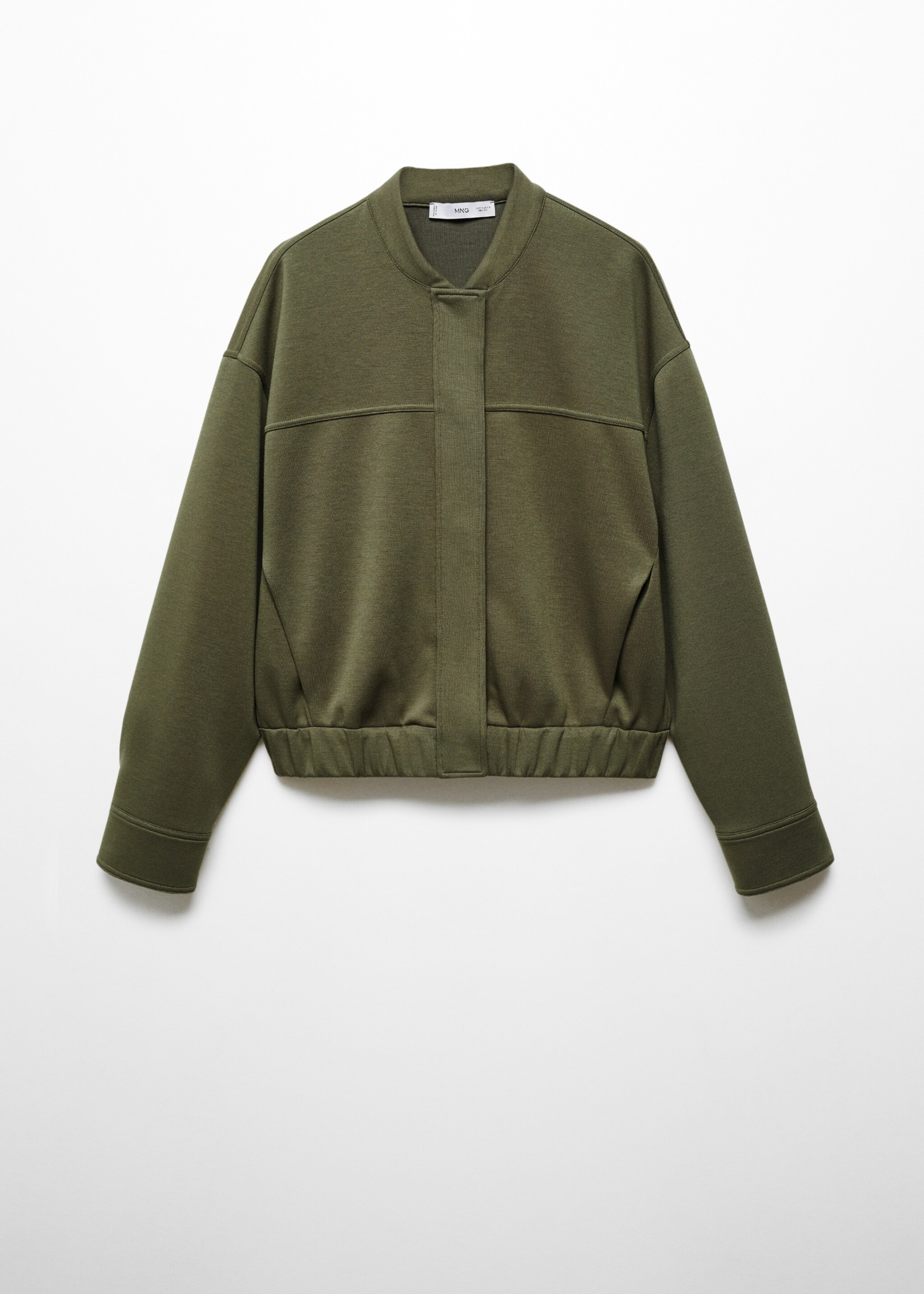 Veste bomber coutures décoratives - Article sans modèle