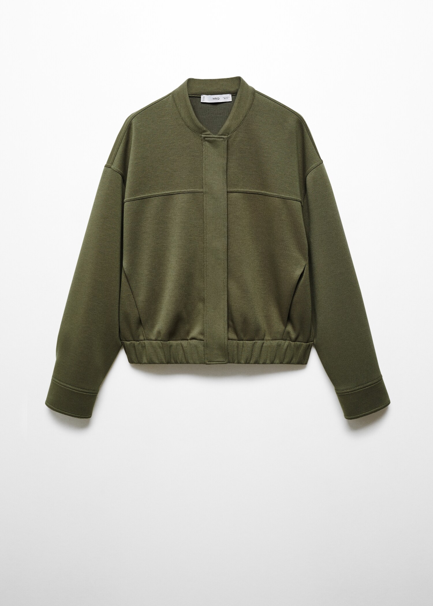 Veste bomber coutures décoratives - Article sans modèle