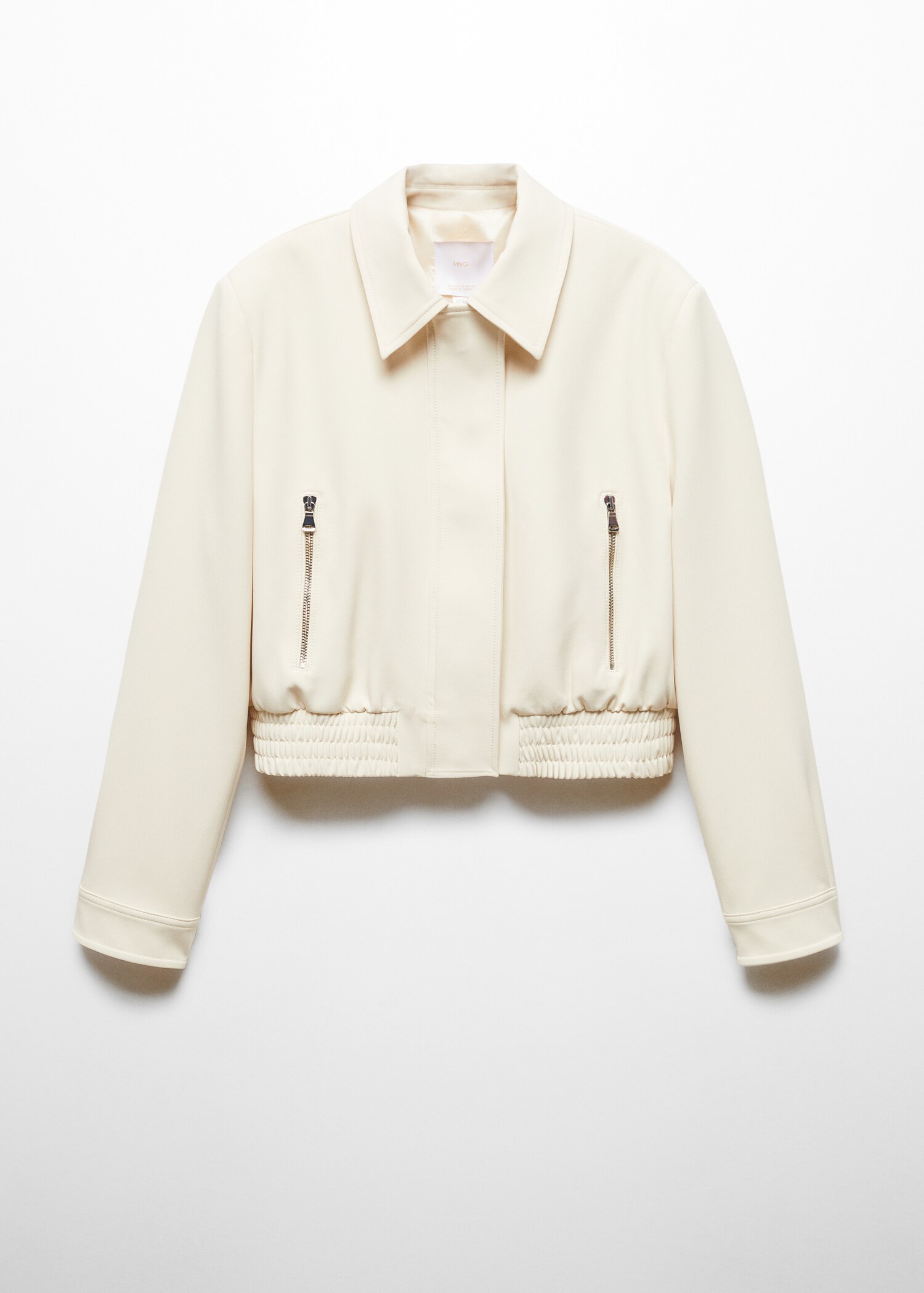 Crop-Jacke mit Schulterpolstern - Artikel ohne Model