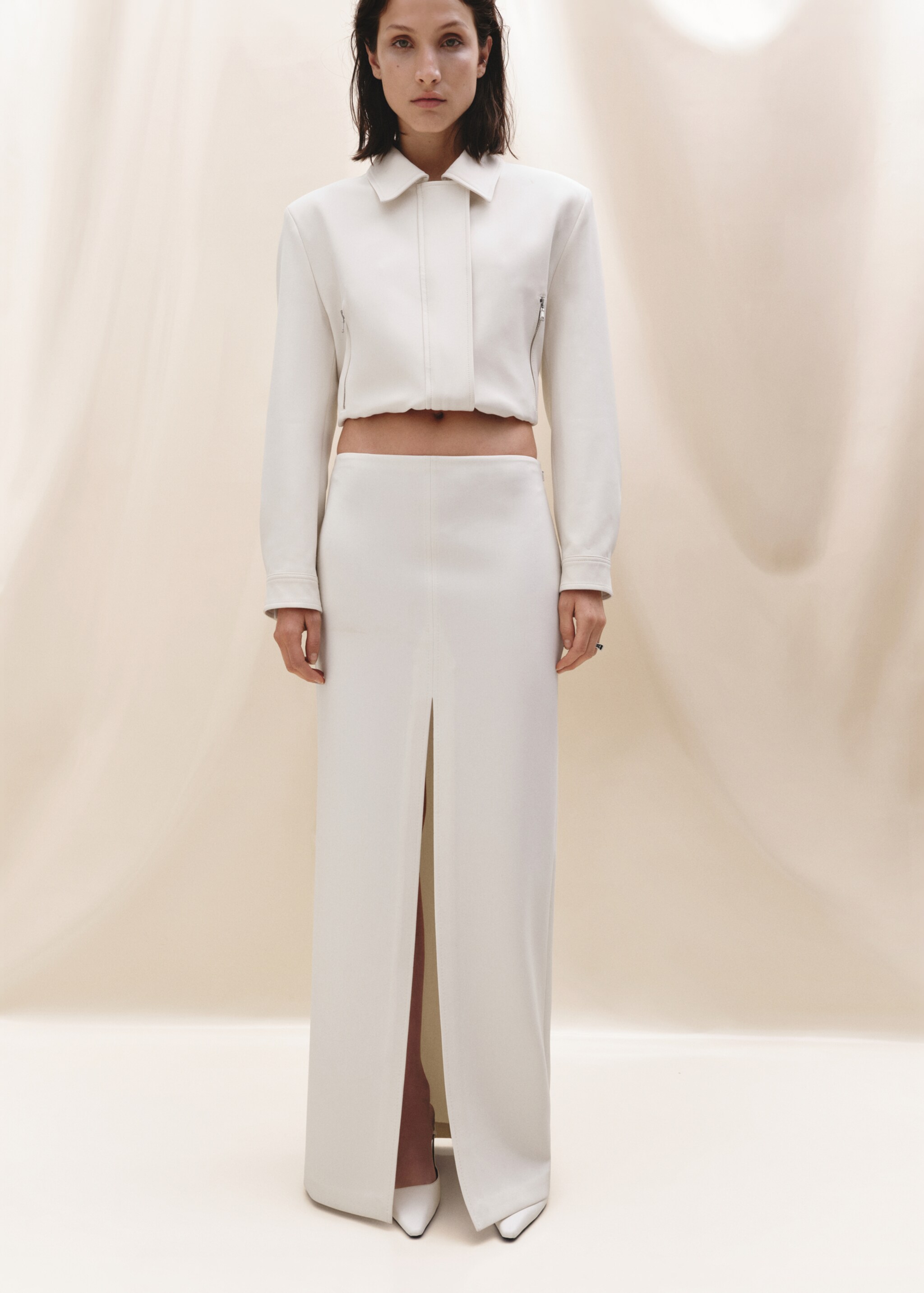 Veste crop épaulettes - Détail de l'article 5