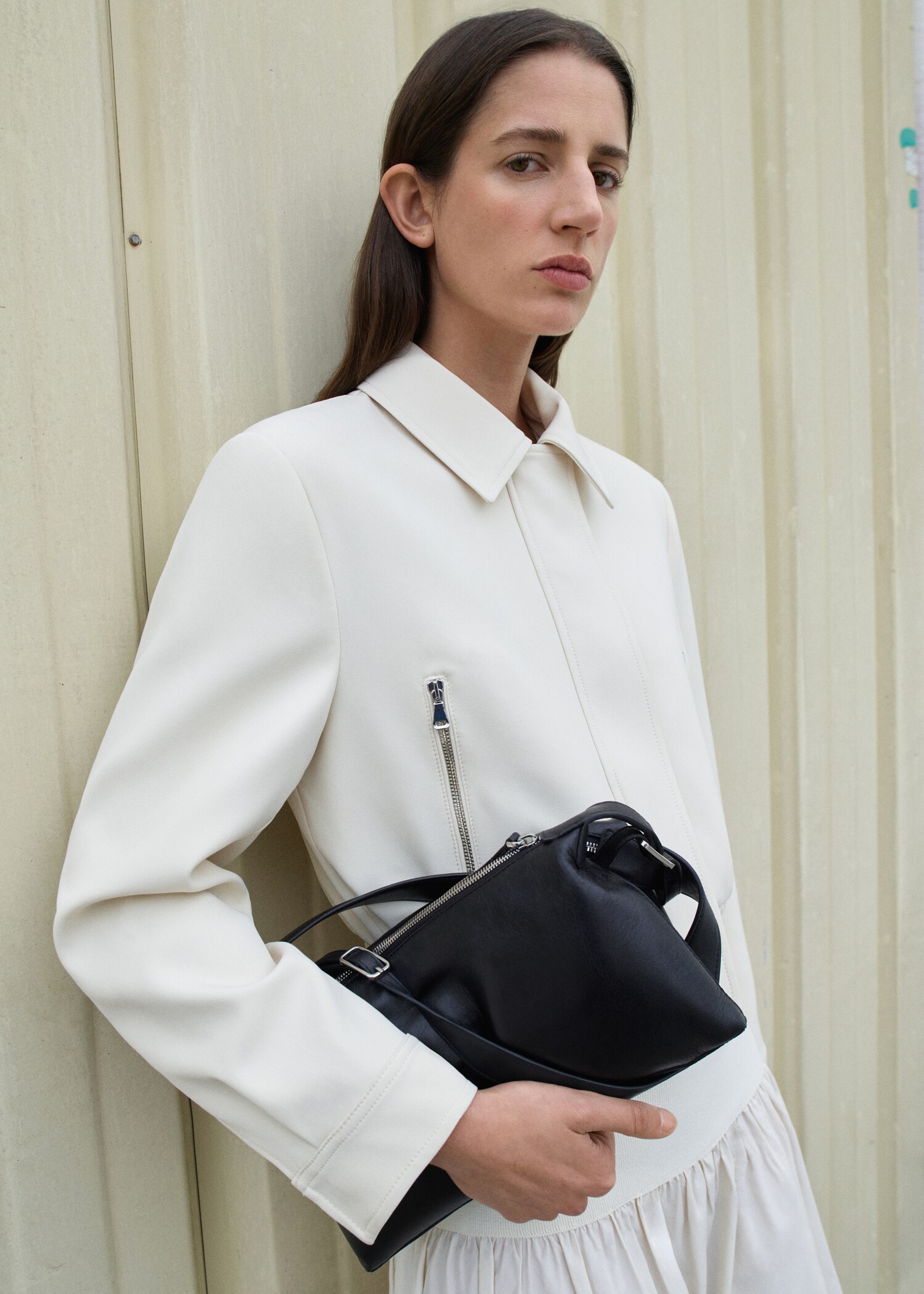 Crop-Jacke mit Schulterpolstern - Detail des Artikels 6