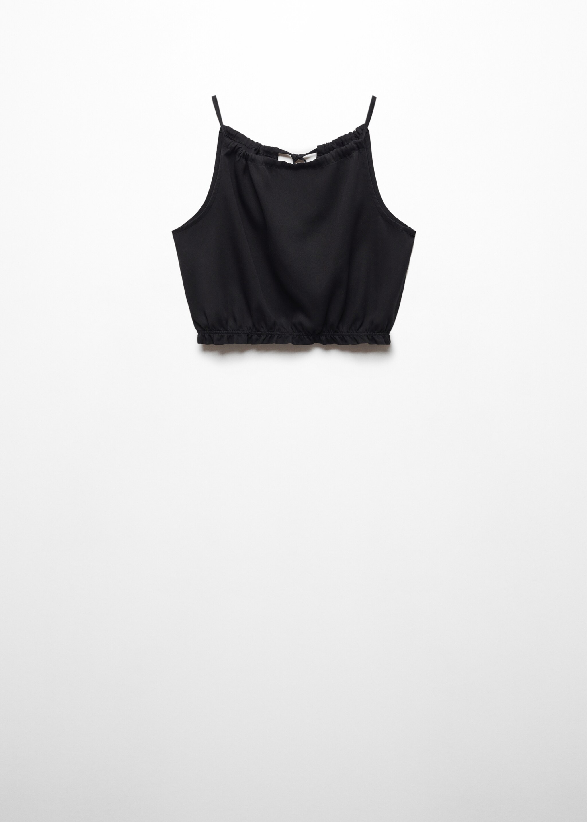 Draped crop top - Article without model