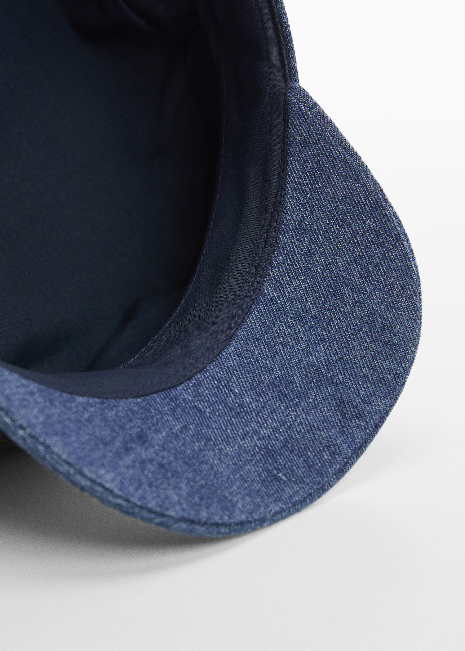 Baker-Boy-Mütze aus Denim - Detail des Artikels 2
