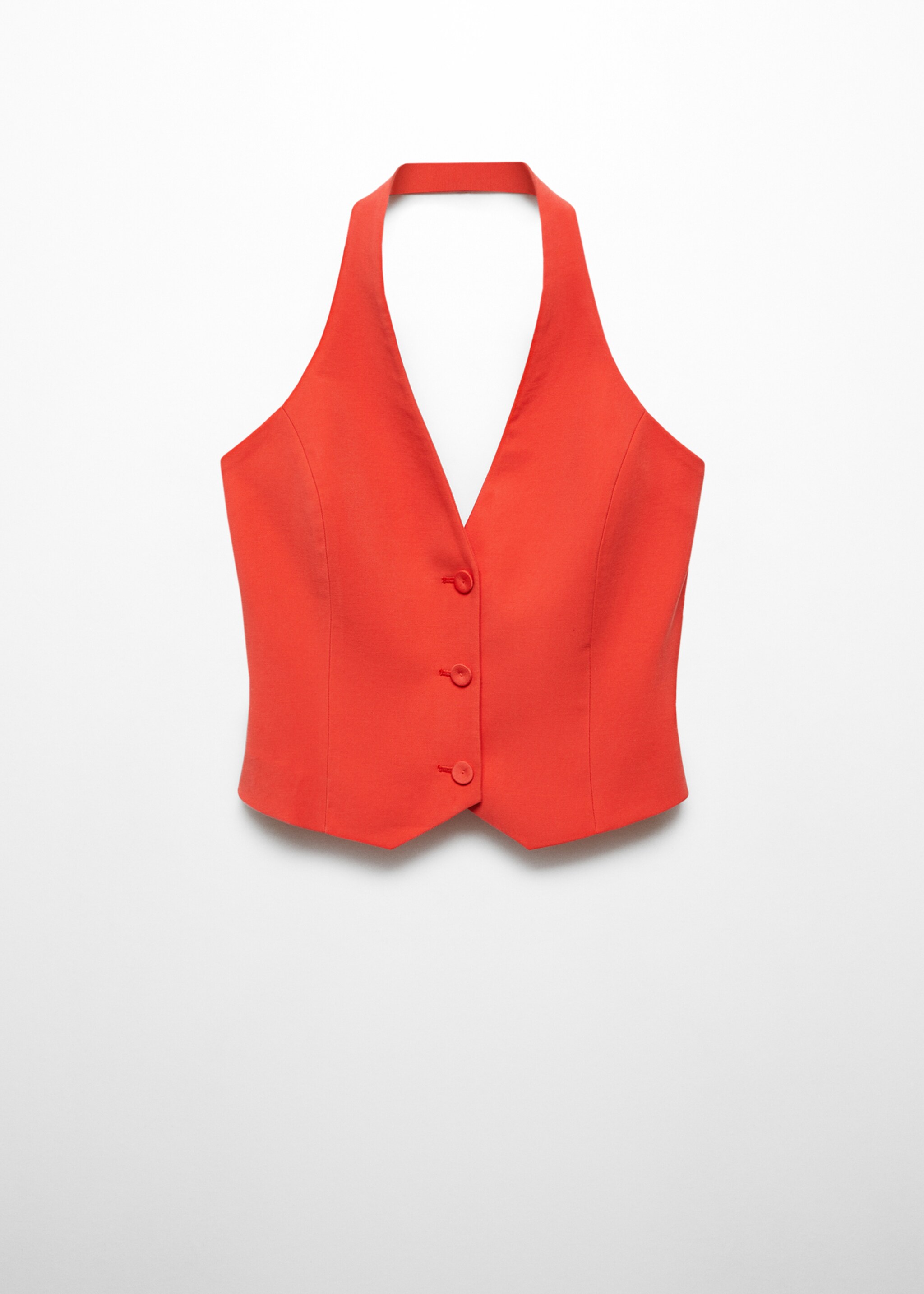 Suit waistcoat with buttons - Article without model