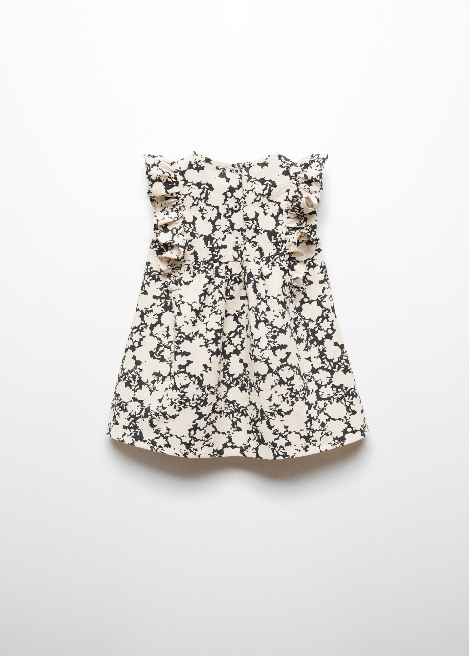 Robe lin imprimé - Verso de l’article