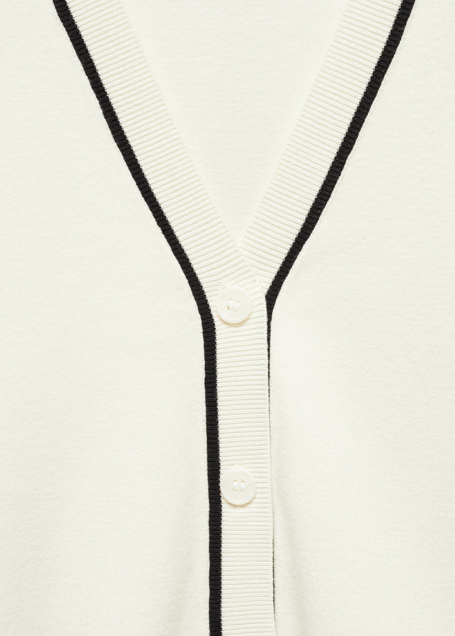 Cardigan mit Kontrastborten - Detail des Artikels 8