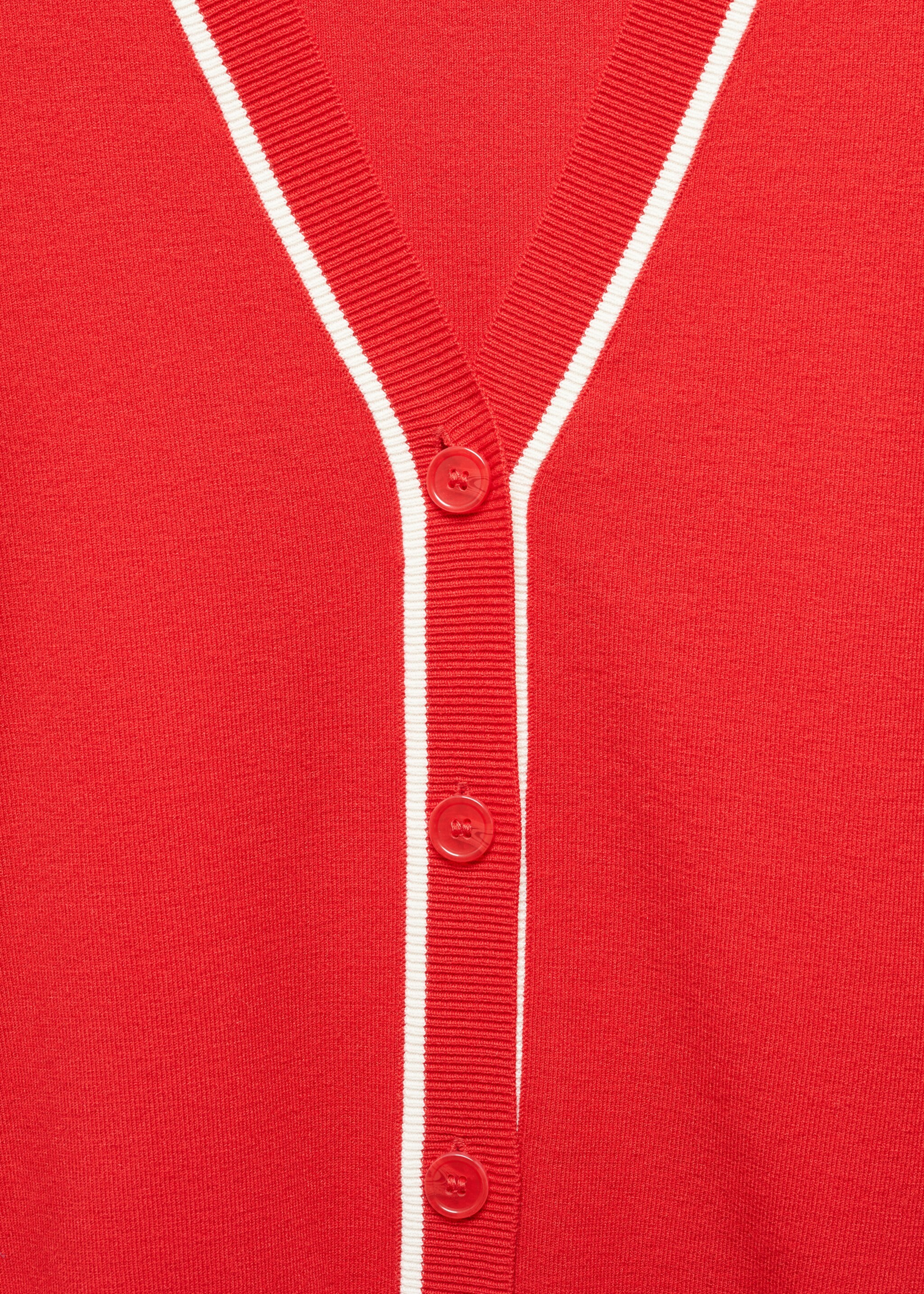 Cardigan mit Kontrastborten - Detail des Artikels 8
