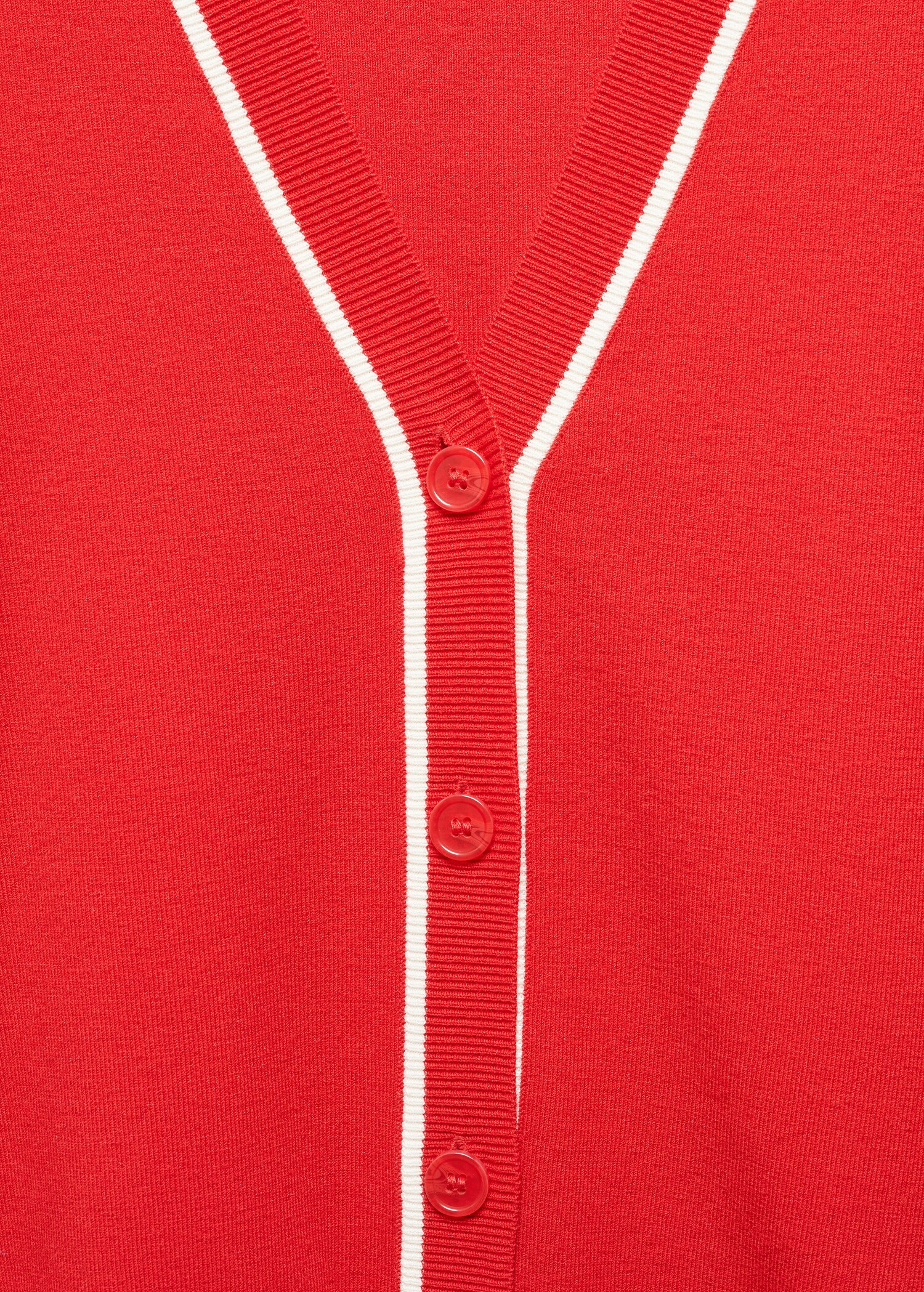 Cardigan mit Kontrastborten - Detail des Artikels 8