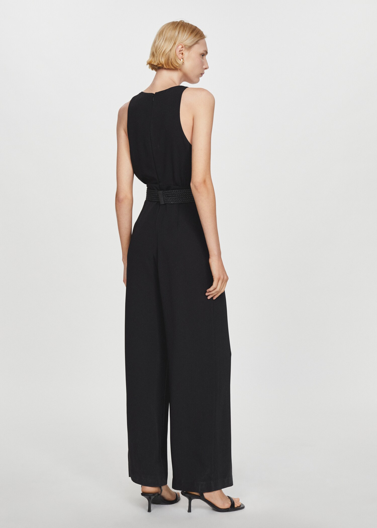 Belt long jumpsuit - Reverse of the article