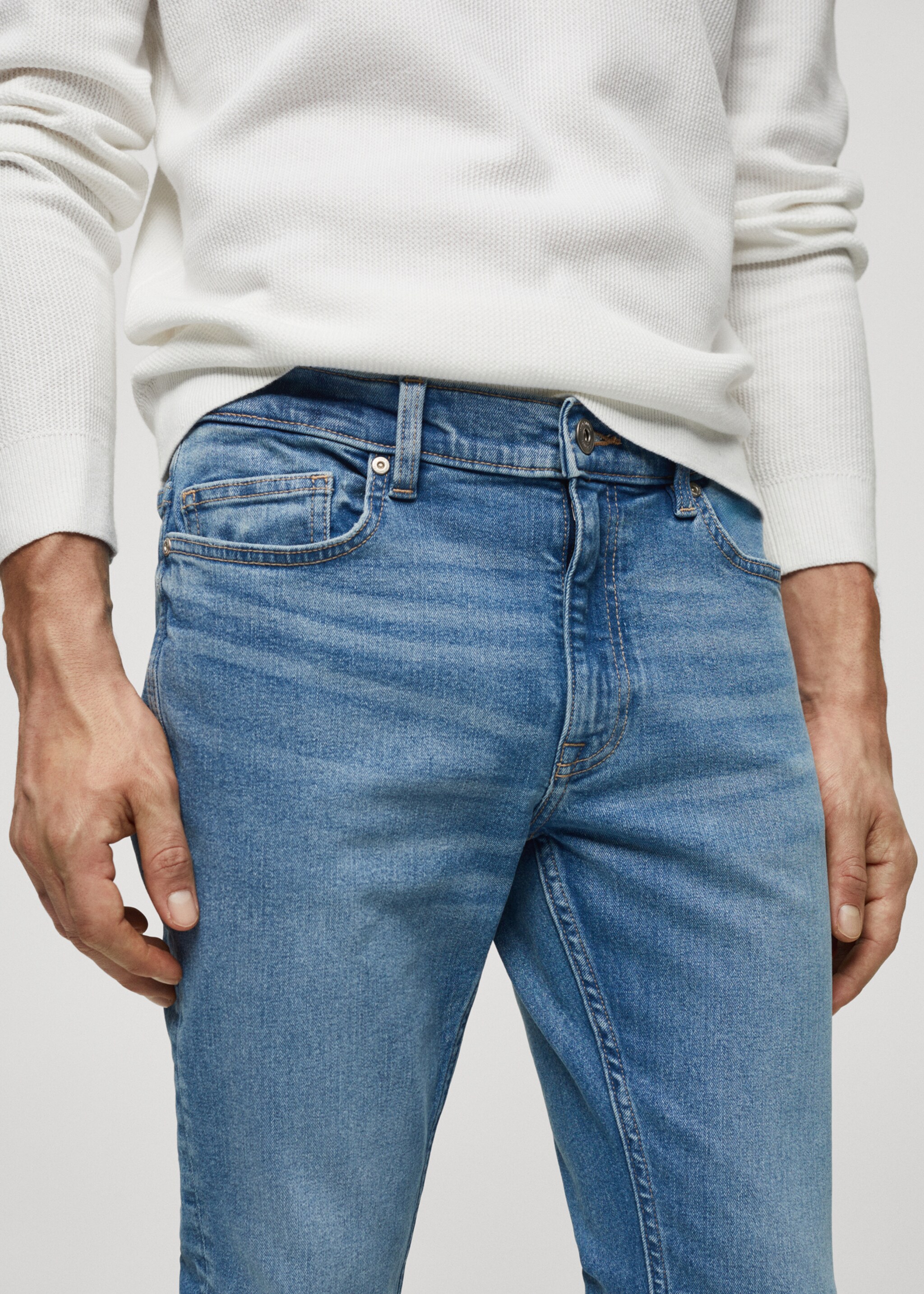 Skinny fit fazonú farmernadrág - A termék adatai 1