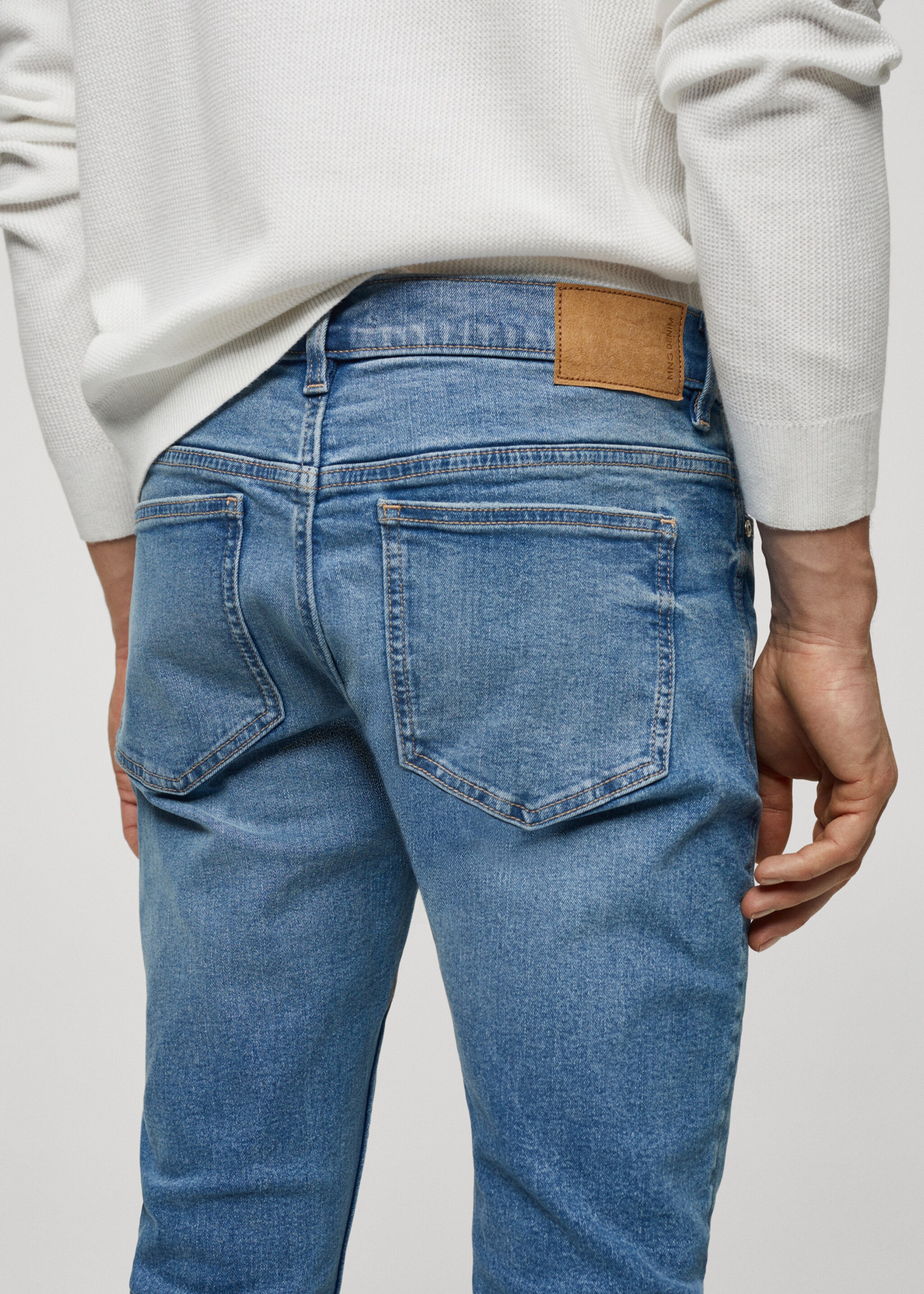 Skinny fit fazonú farmernadrág - A termék adatai 4