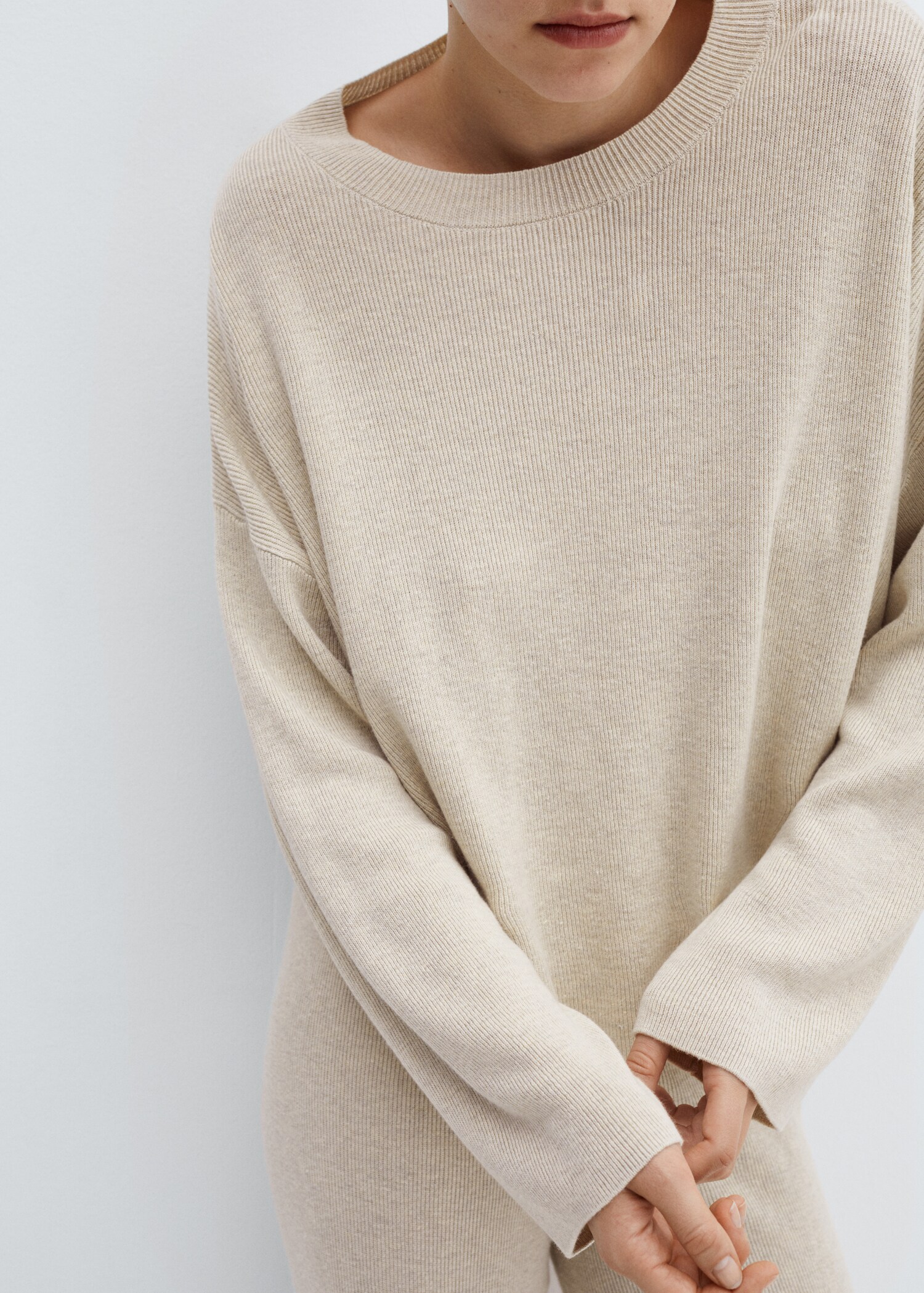 Rundhals-Strickpullover - Detail des Artikels 6