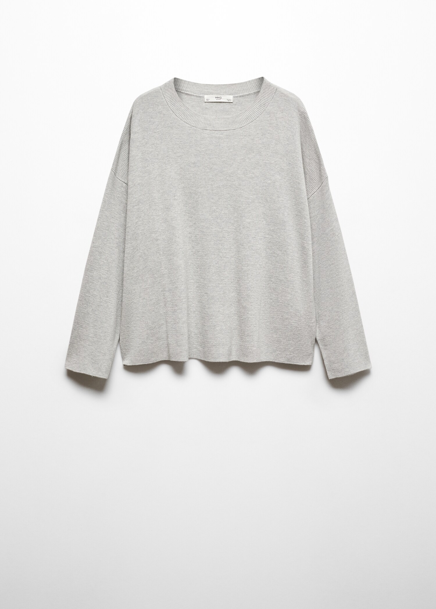 Rundhals-Strickpullover - Artikel ohne Model