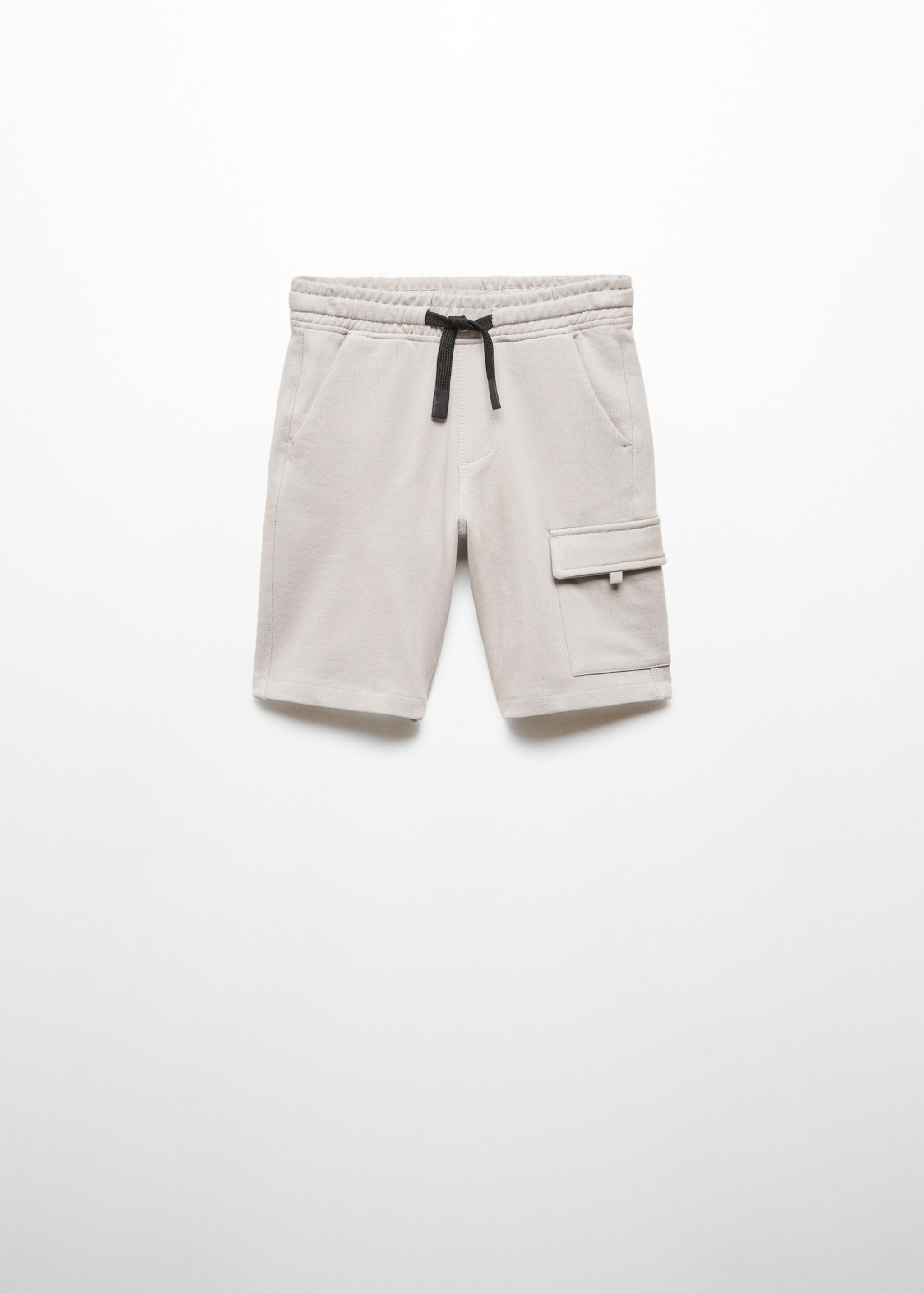 Cargo Bermuda shorts - Article without model, Light/Pastel Grey. Ref: 67085993-00.