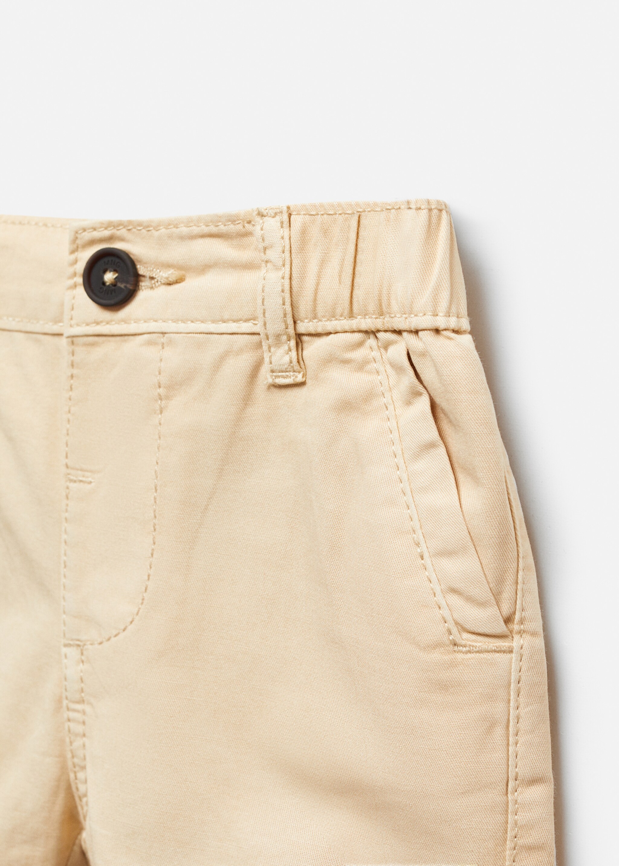 Bermudy chinosy slim fit z bawełny - Szczegóły artykułu 8
