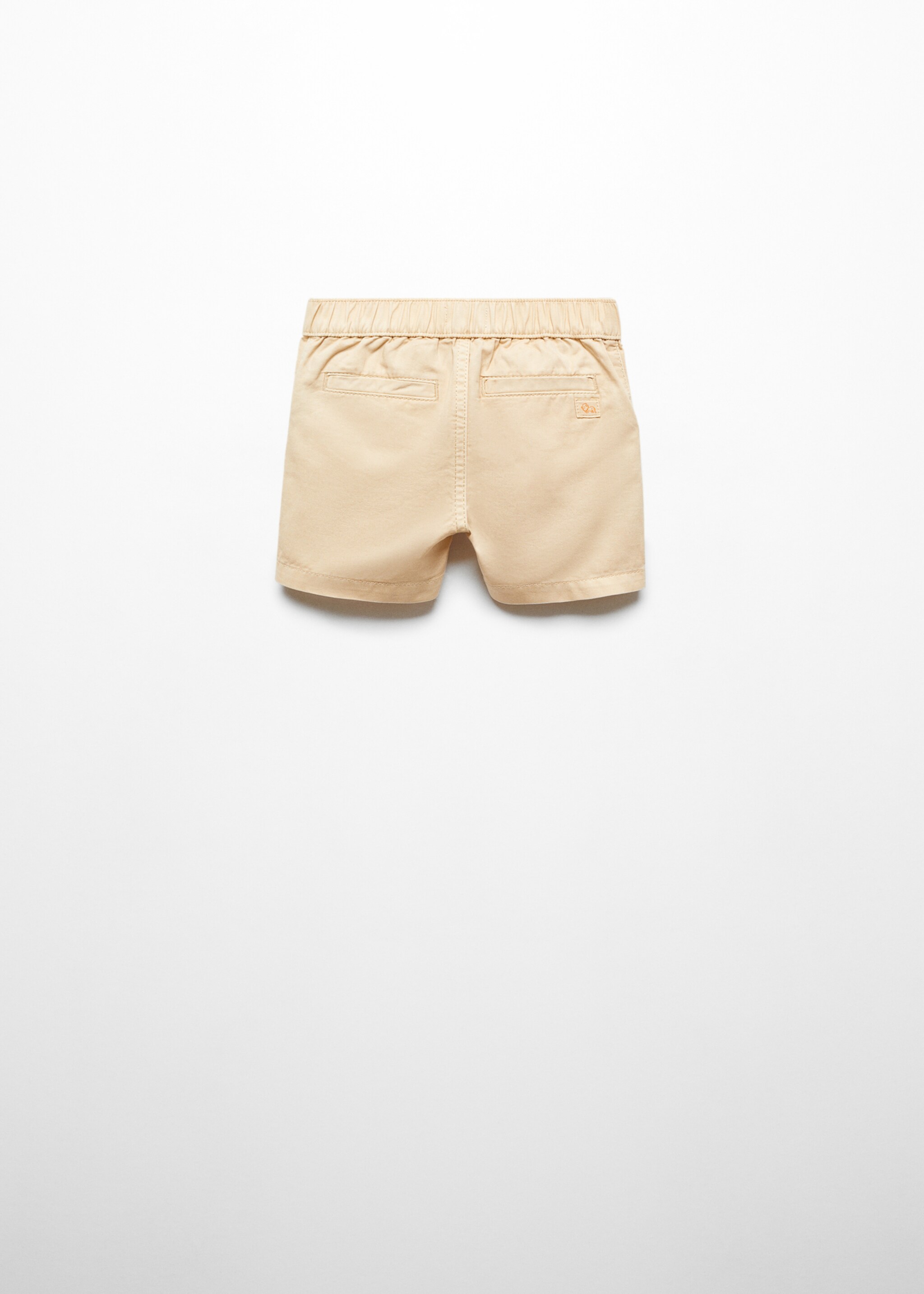 Bermudy chinosy slim fit z bawełny - Tylna strona artykułu