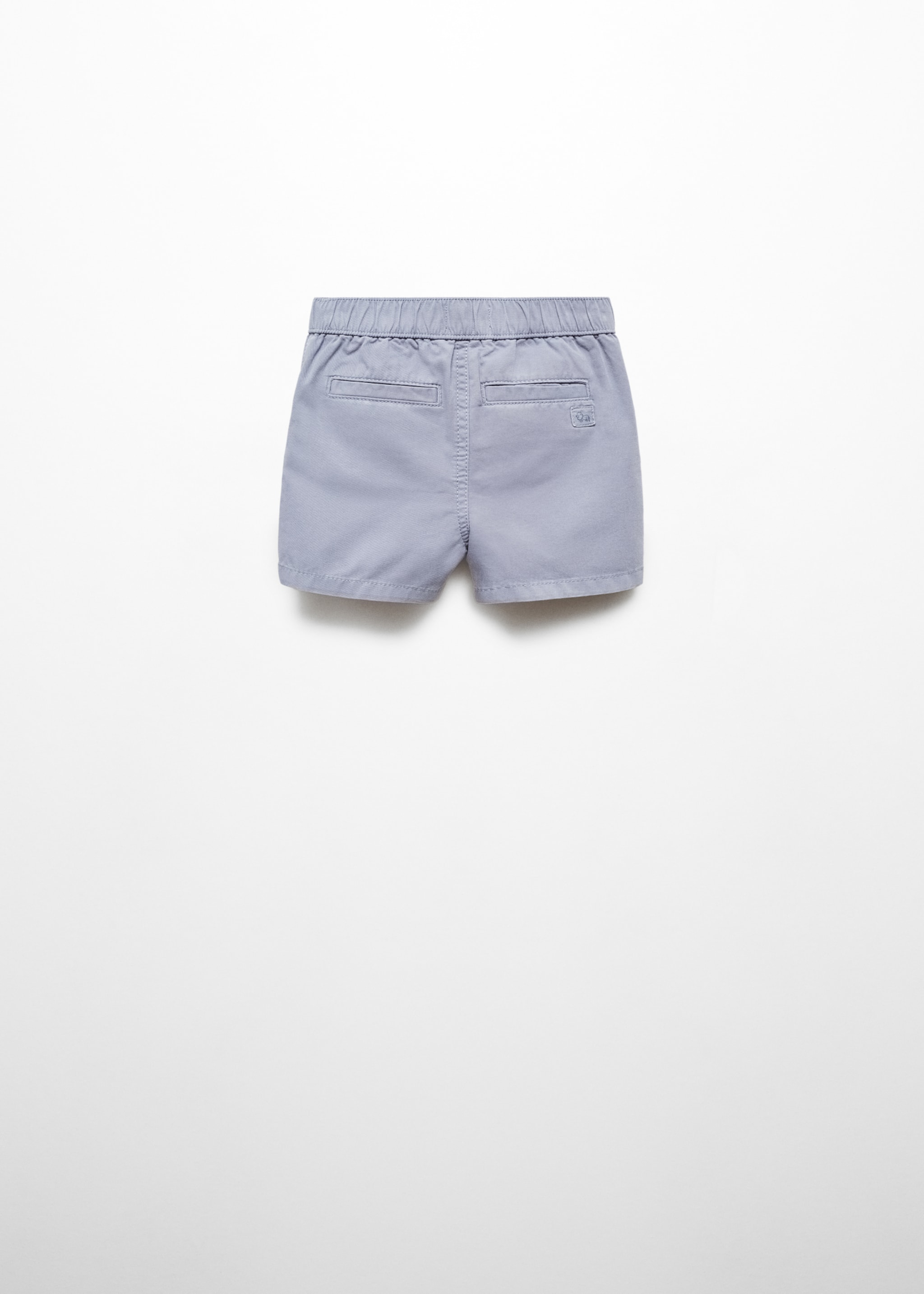 Βερμούδα slim fit τσίνο βαμβάκι - Πίσω όψη προϊόντος