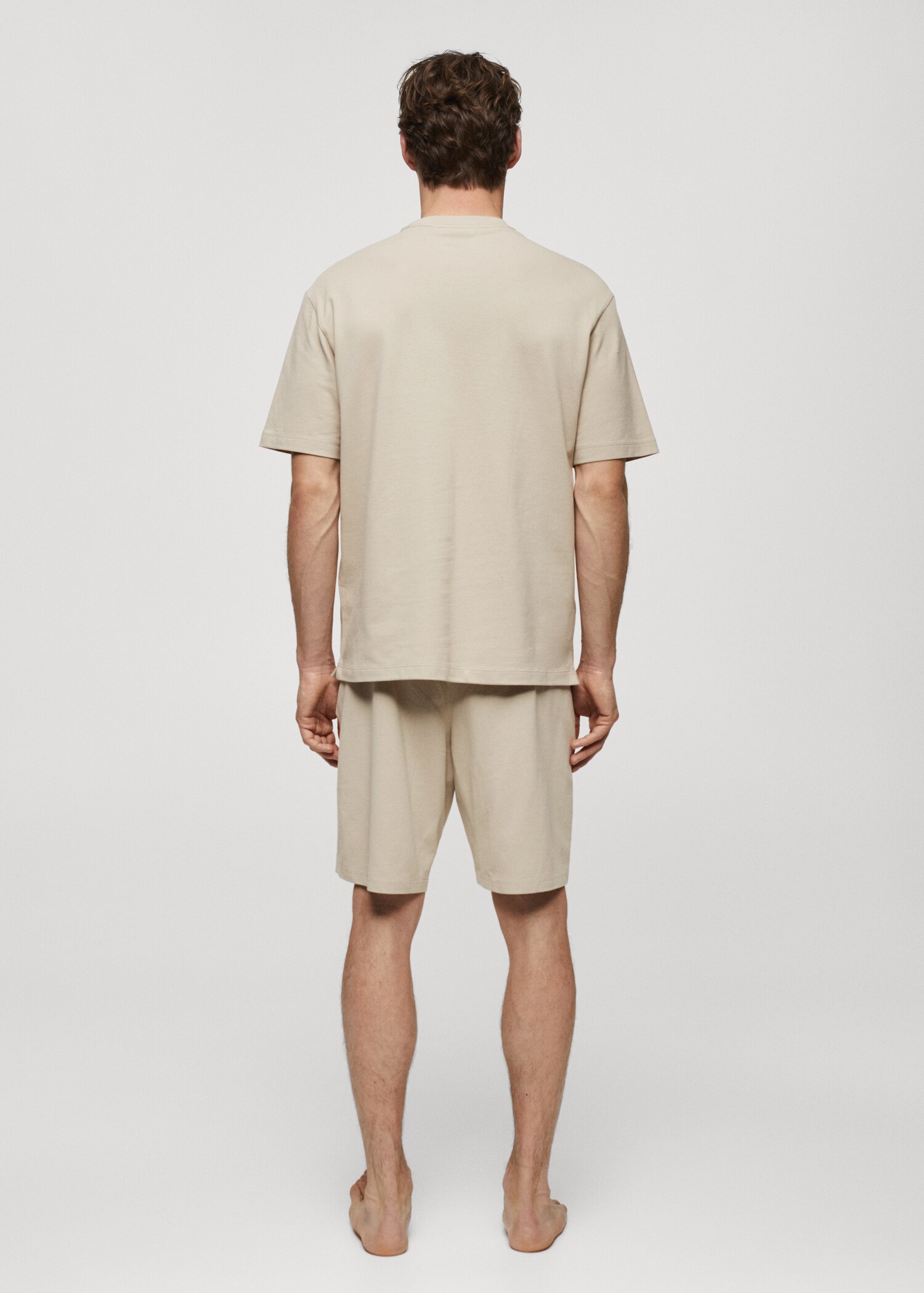 Cotton pyjama shorts pack - Reverse of the article