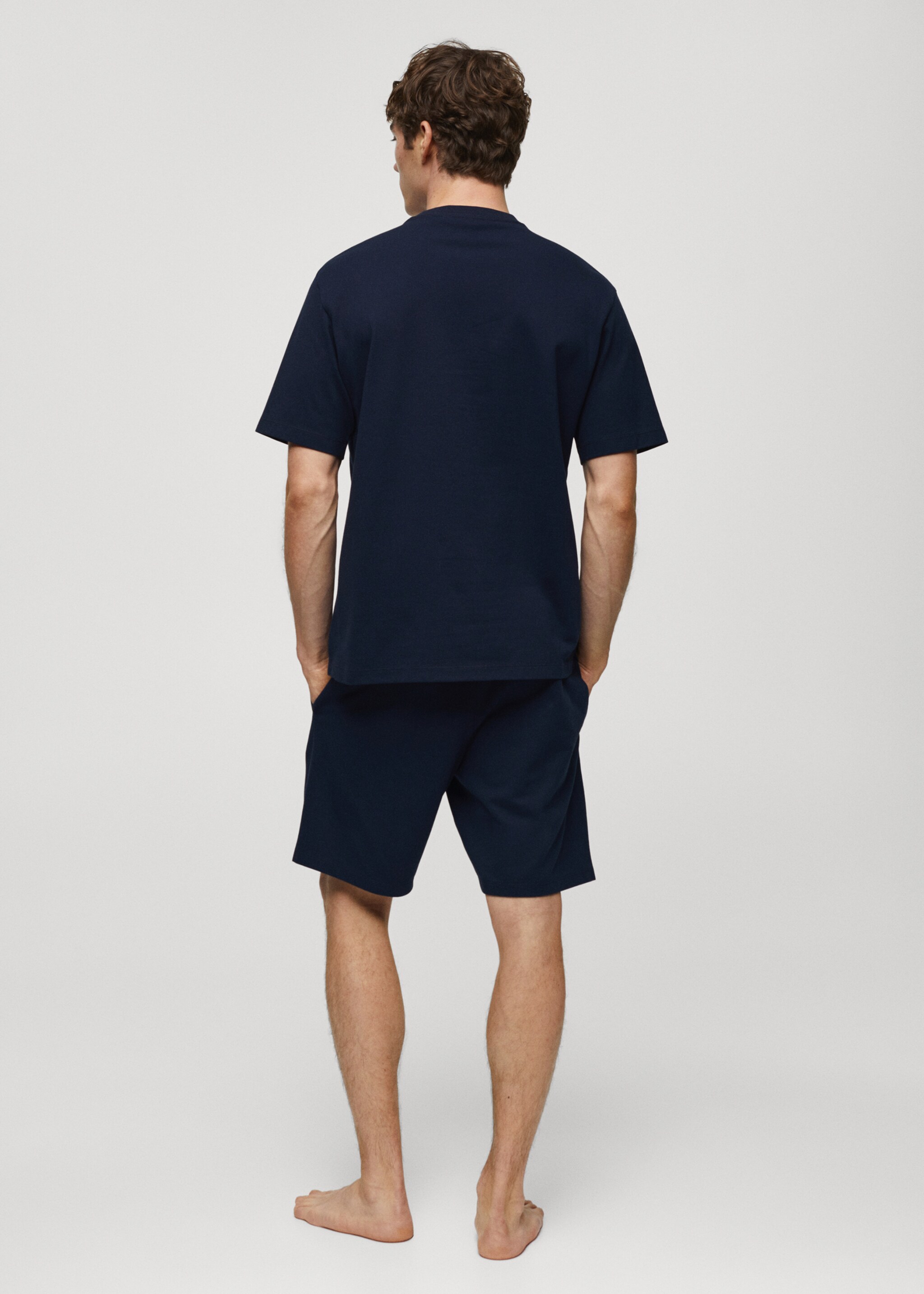 Cotton pyjama shorts pack - Reverse of the article