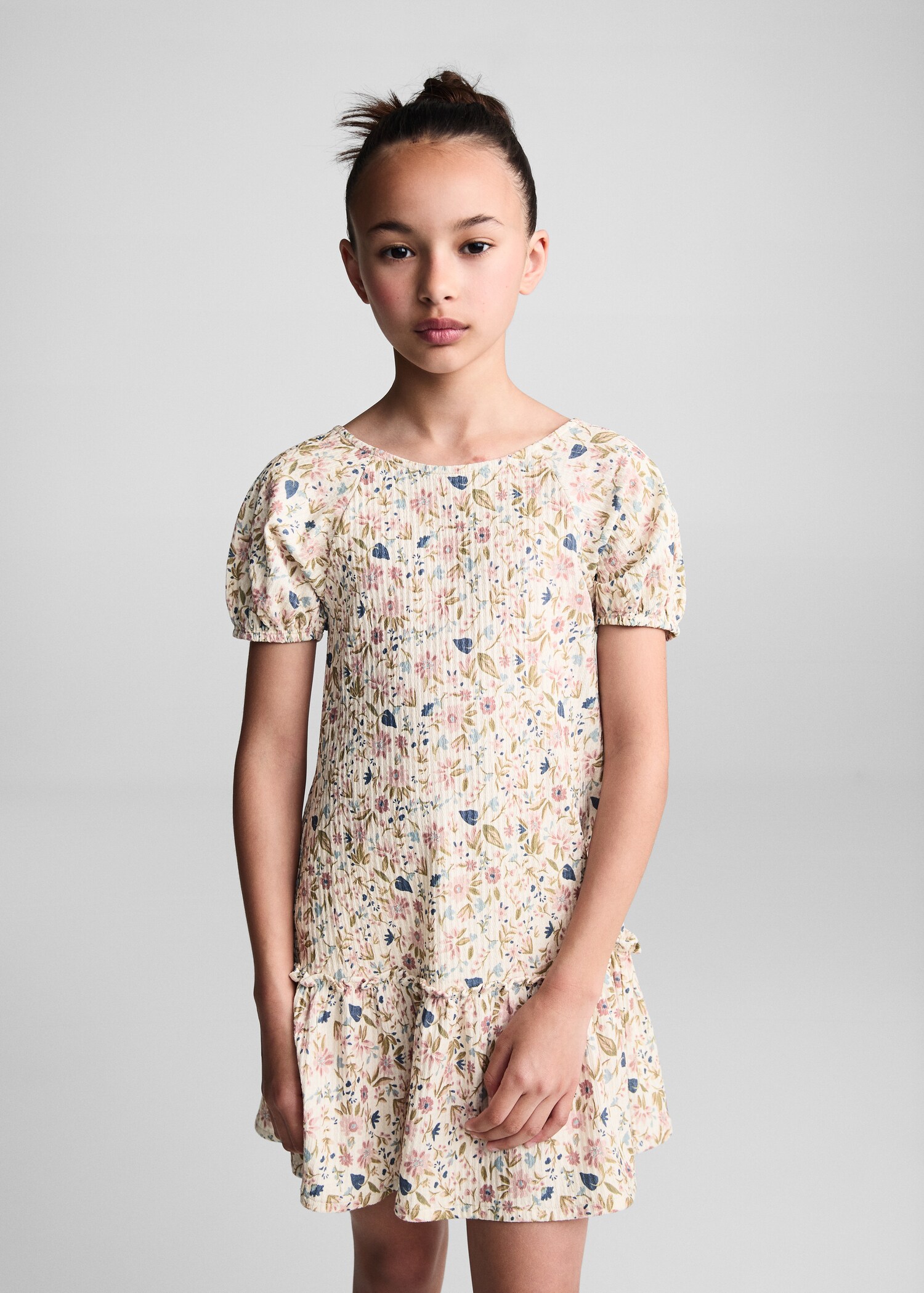 Floral print dress - Medium plane