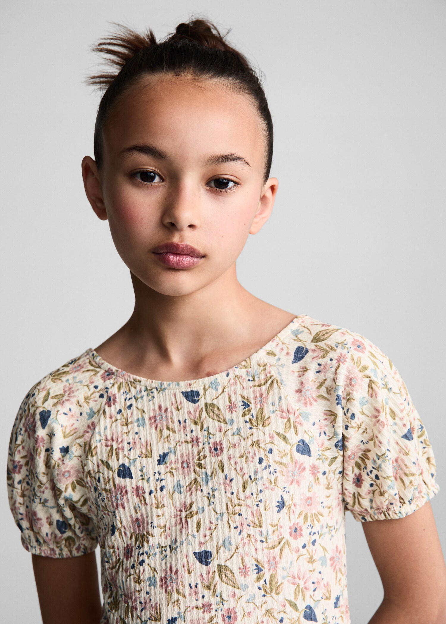 Floral print dress - Details of the article 1