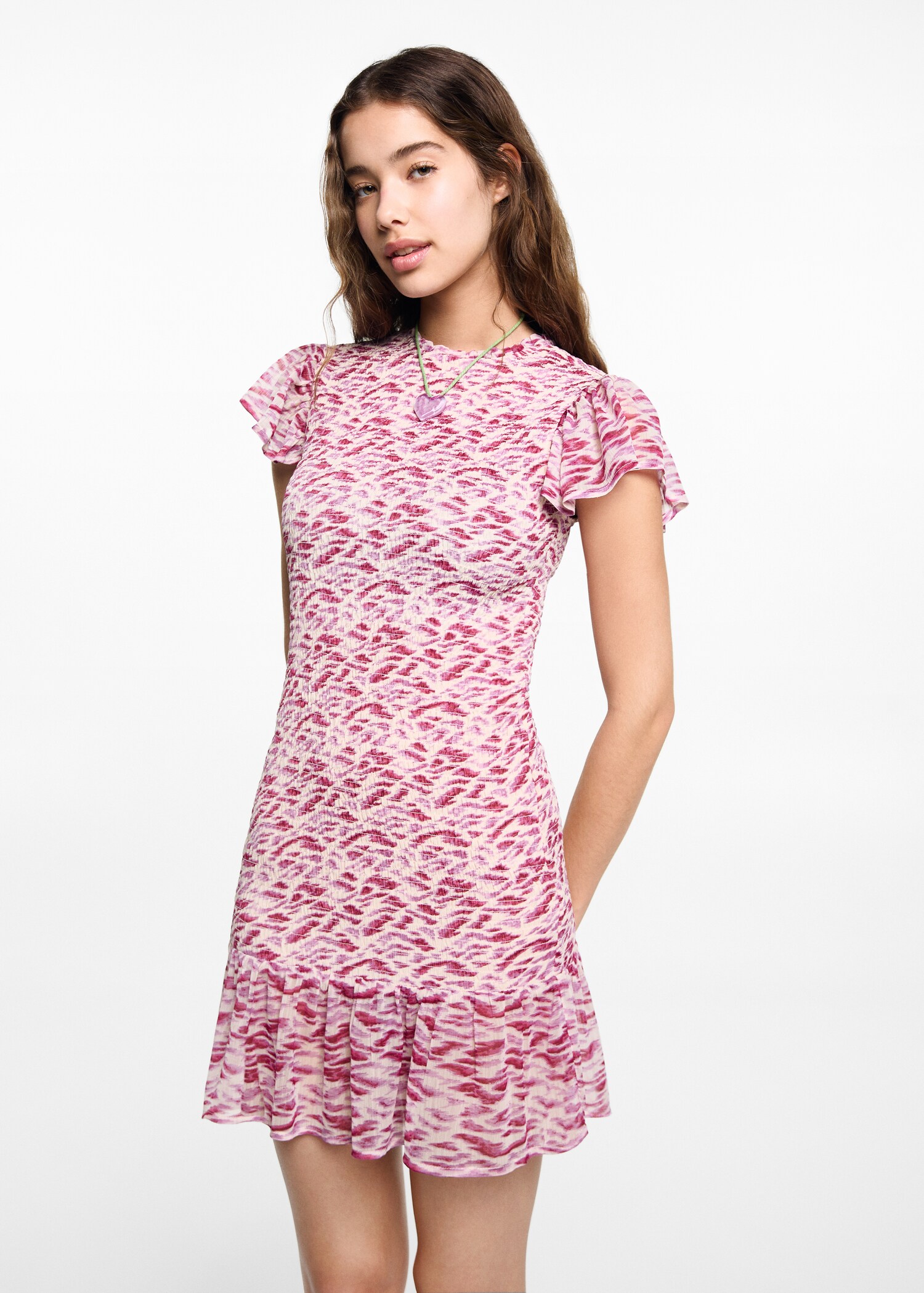 Animal print dress - Medium plane