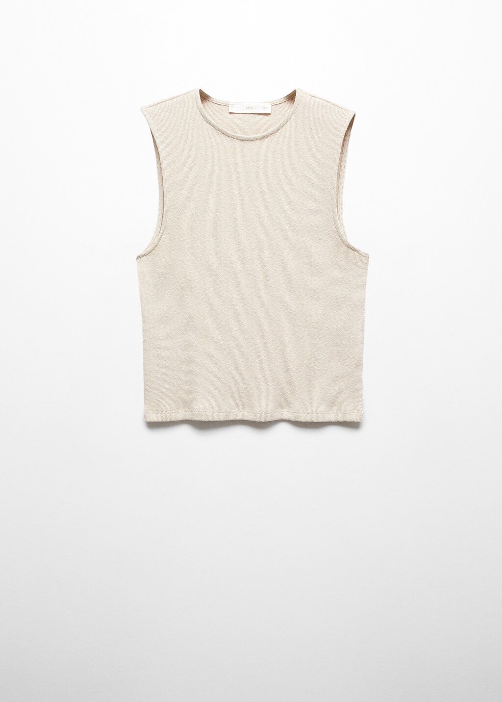 Cotton tank top - Women | MANGO OUTLET USA