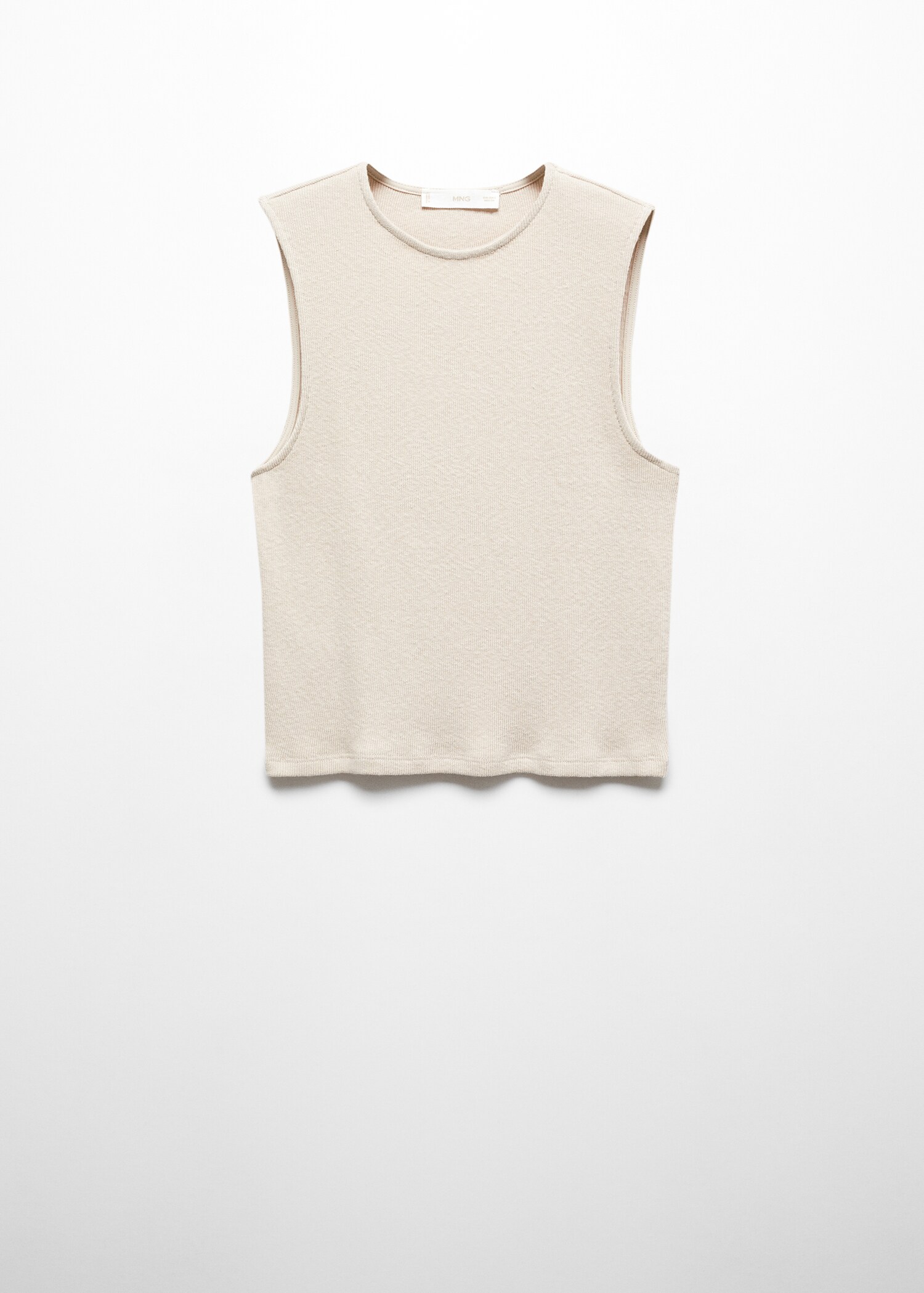 Cotton tank top - Article without model