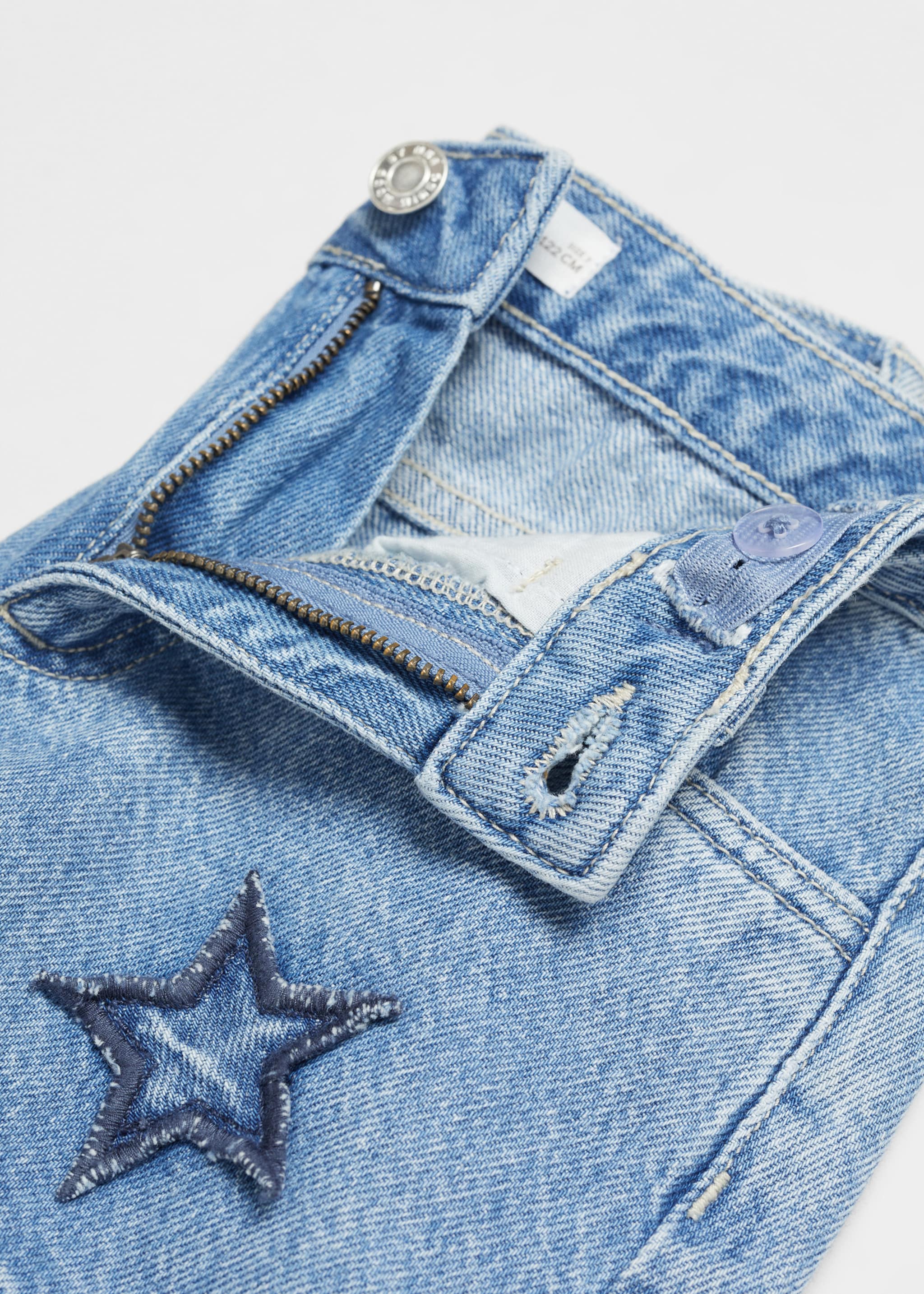 Star denim shorts - Details of the article 8