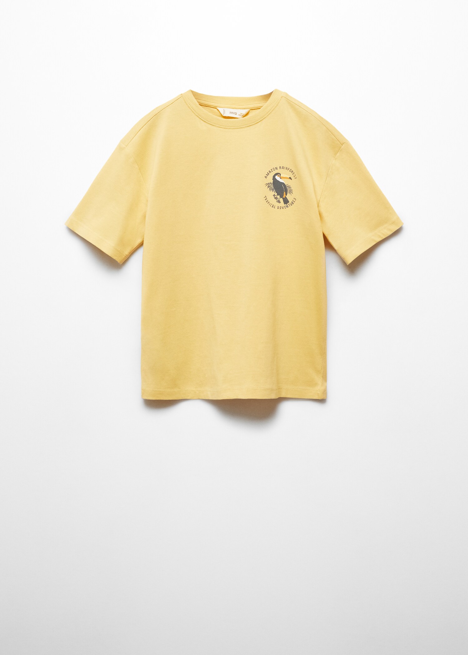 Printed message T-shirt - Article without model