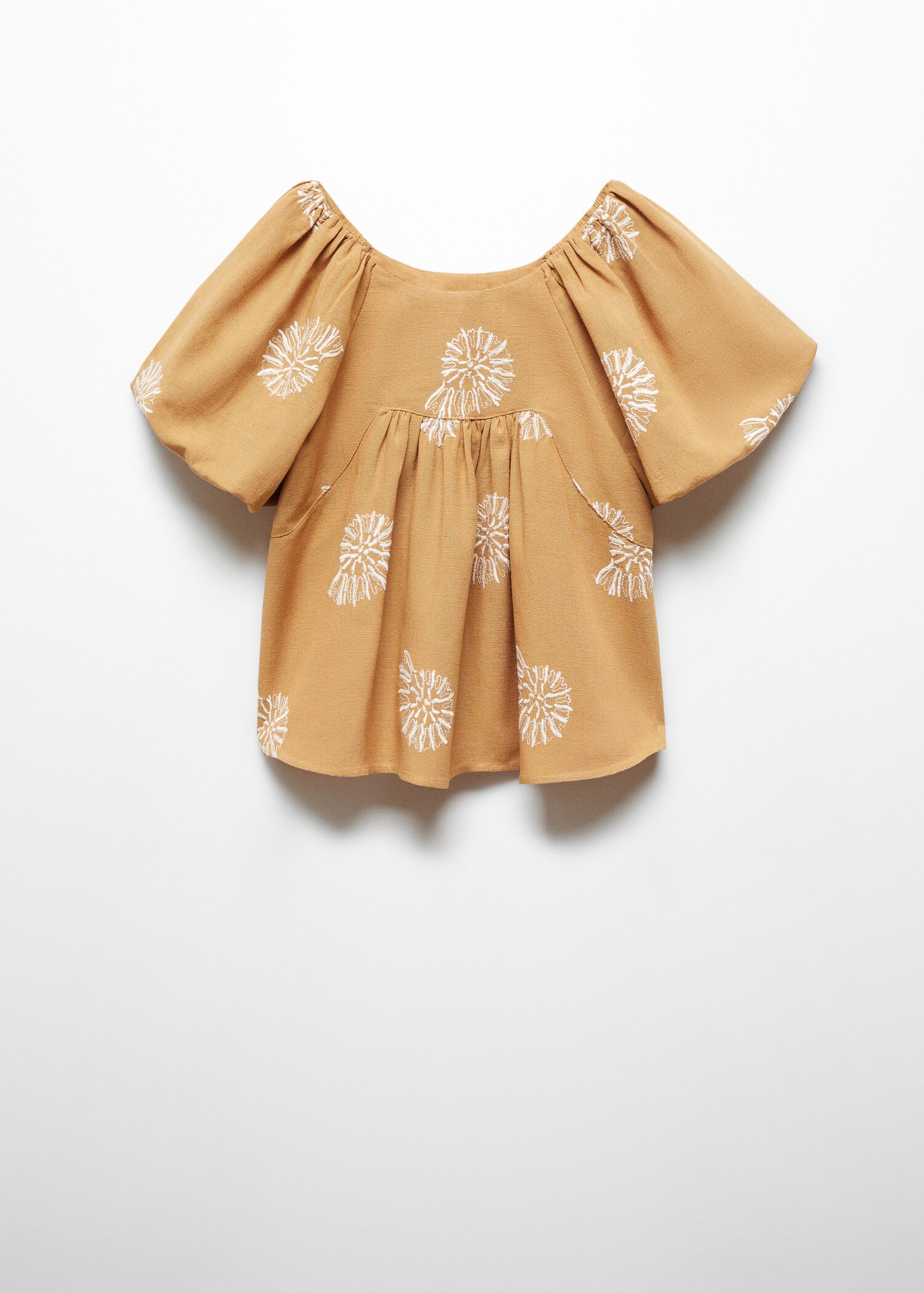 Blouse met geborduurde details - Artikel zonder model