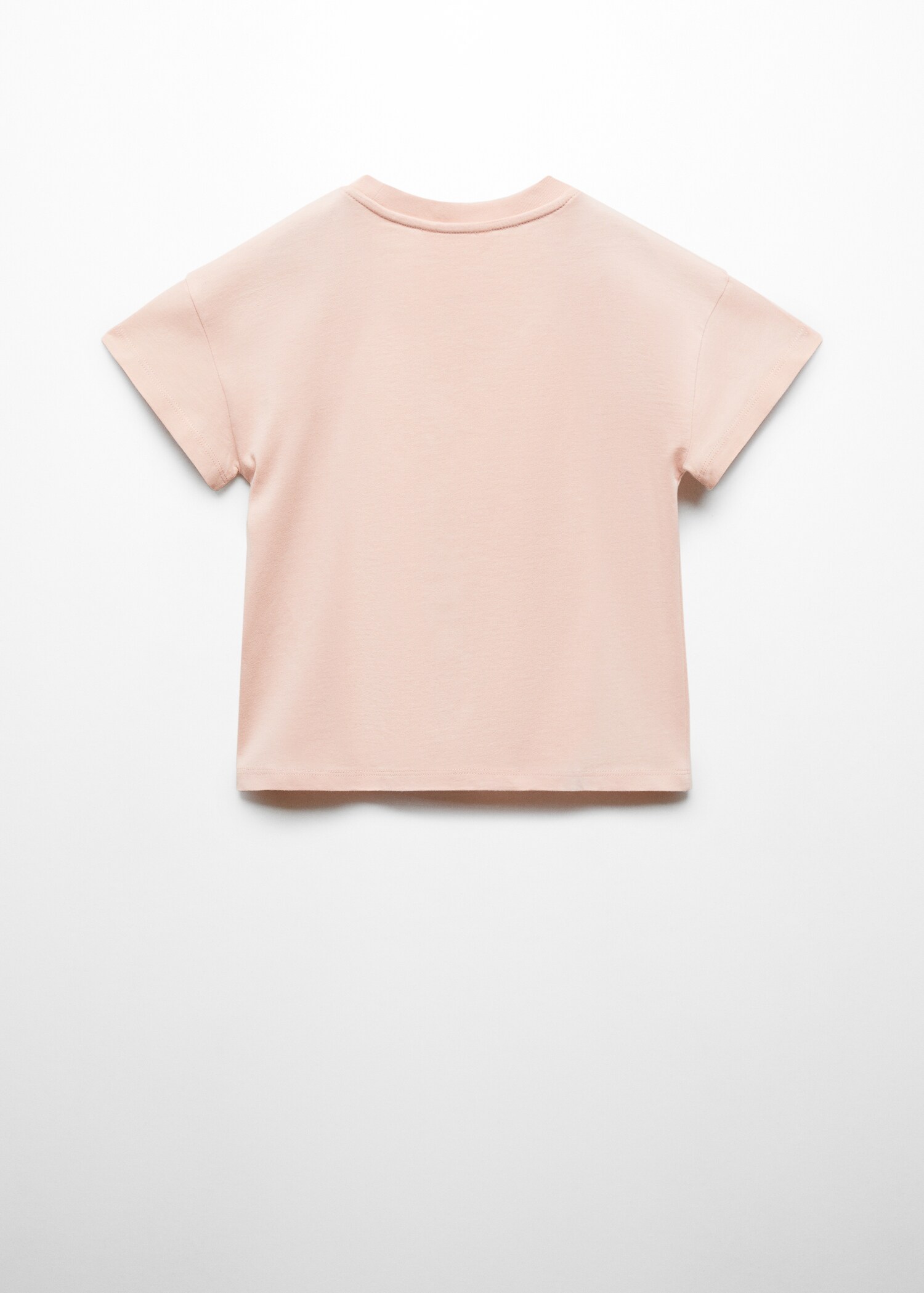 Embossed flowers t-shirt - Reverse of the article