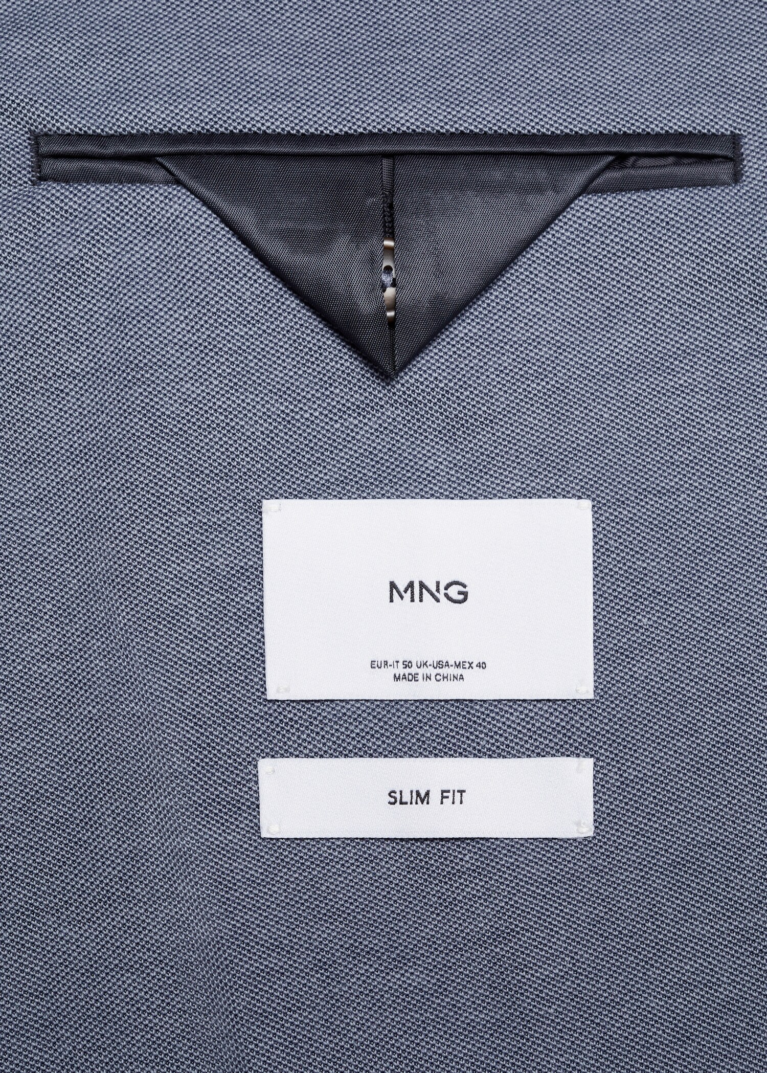 Veste slim fit structurée coton - Détail de l'article 0