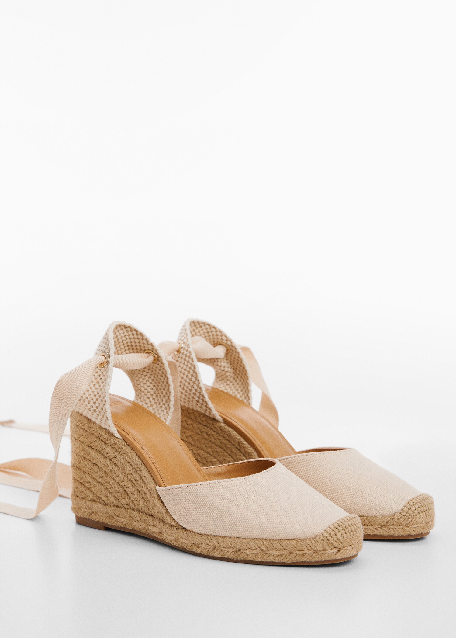Lace-up espadrilles - Medium plane
