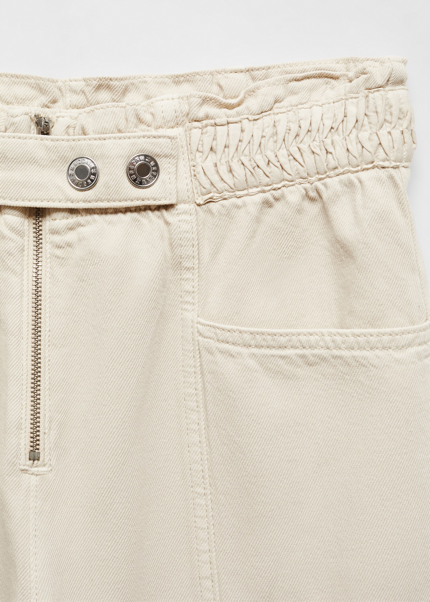 Slouchy jeans with elastic waist - Details of the article 8