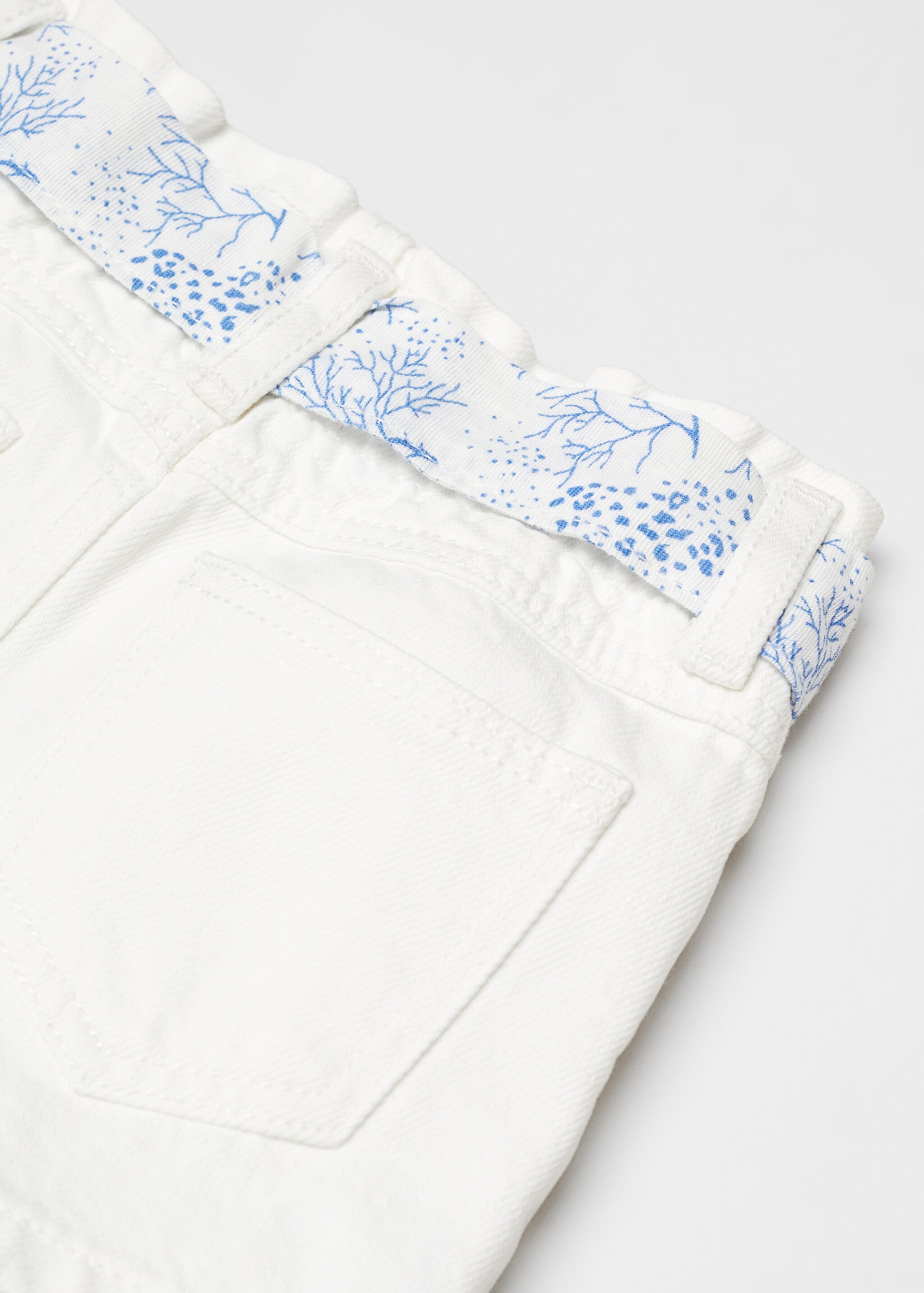Paperbag-Jeansshorts - Detail des Artikels 0