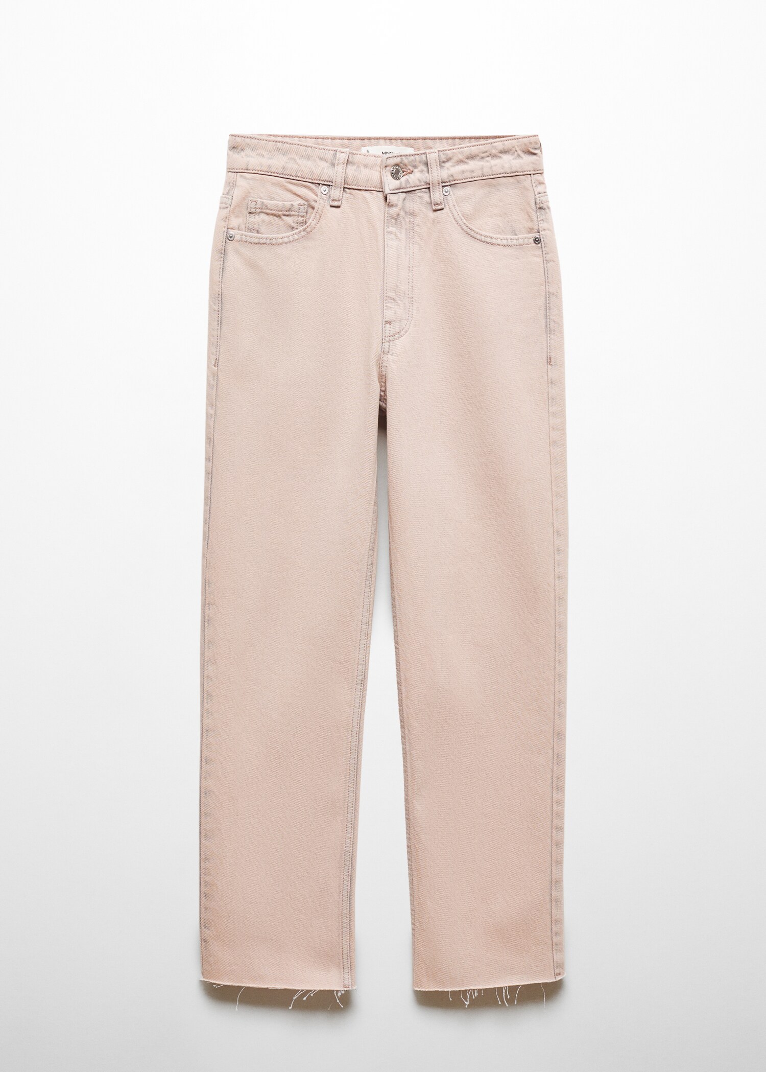 Straight-fit cropped jeans - Article without model