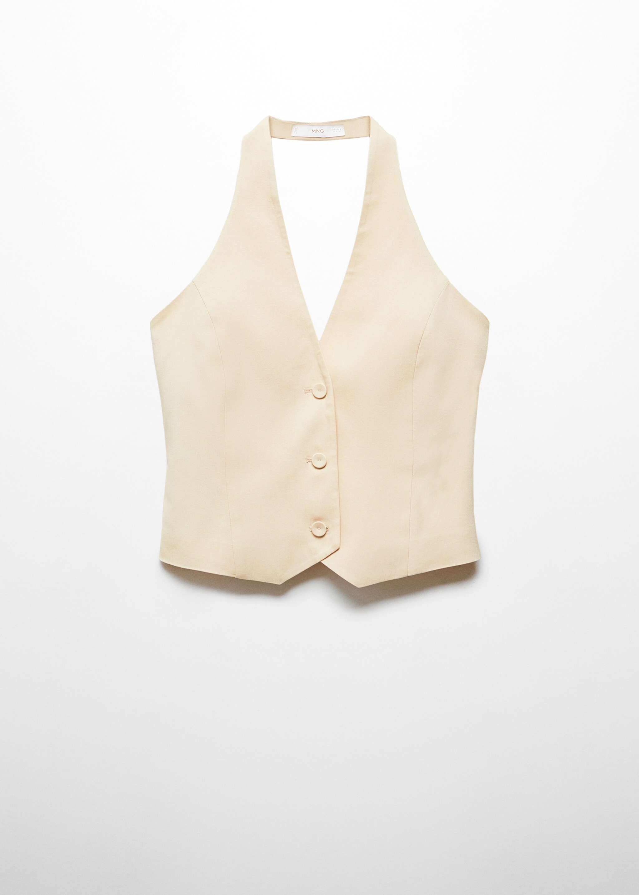Neckholder-Weste aus Lyocell - Artikel ohne Model