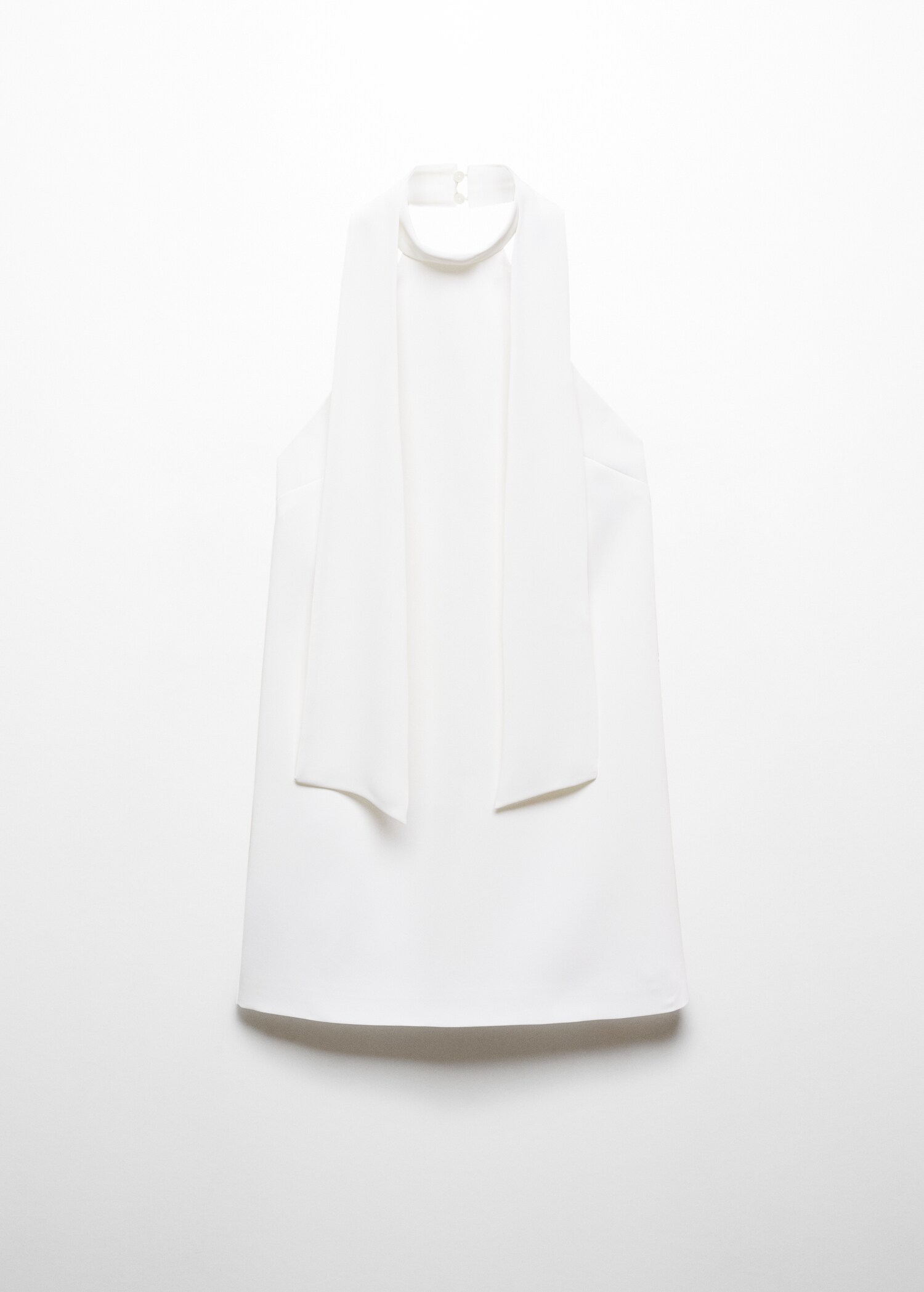 Halter-neck open-back dress - Article without model