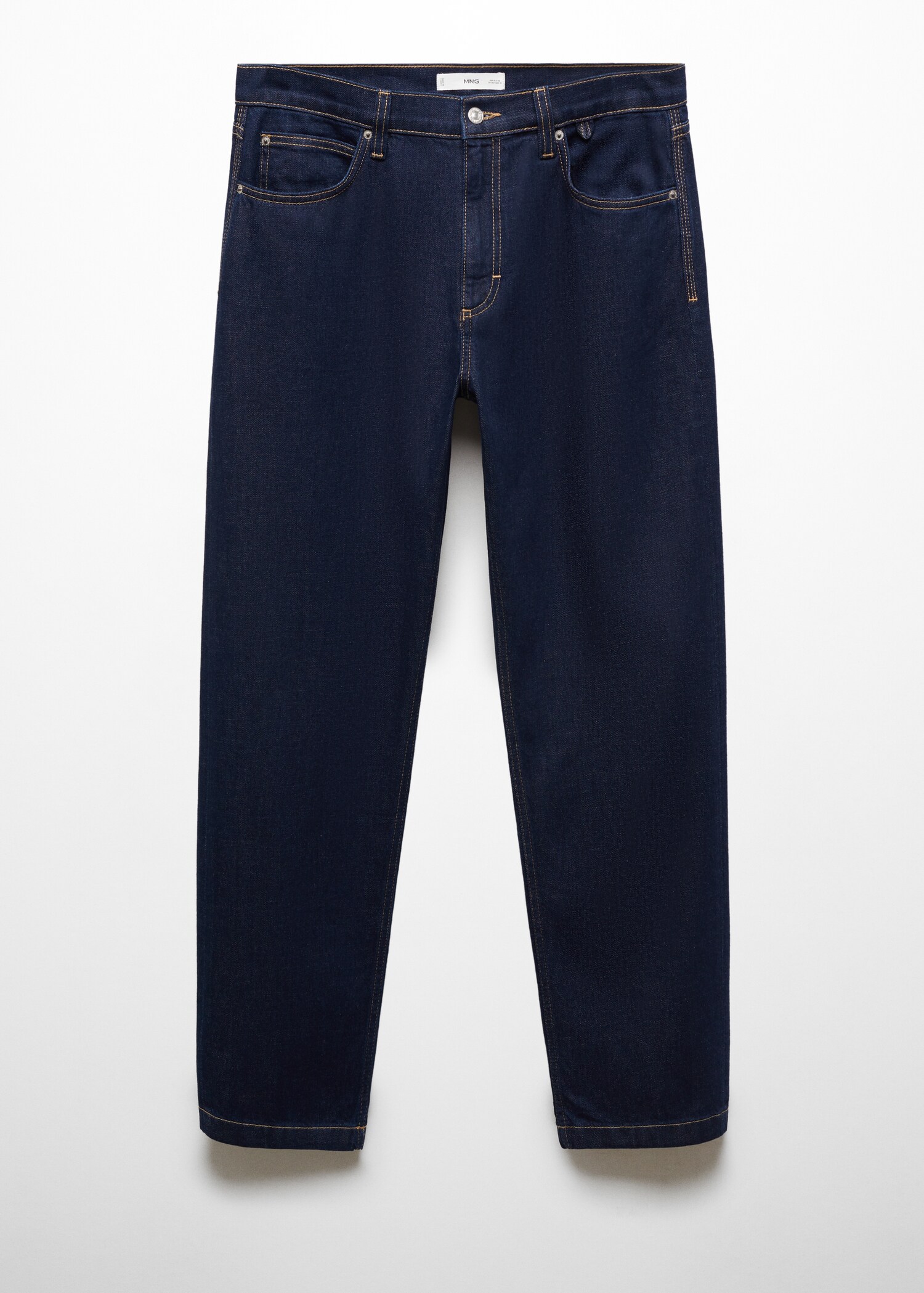 Jeans relaxed fit lavado oscuro - Artículo sin modelo
